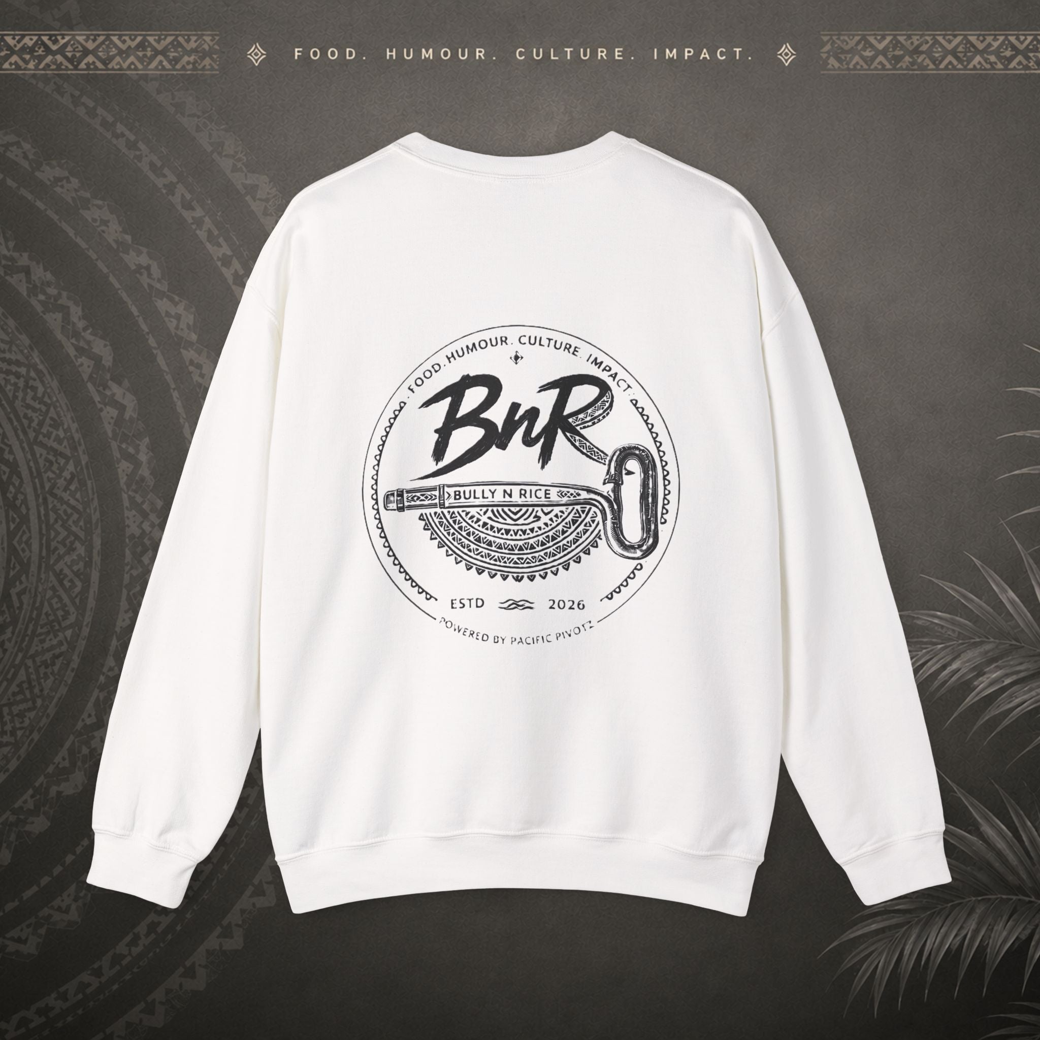 Bully n Rice - Strongpela Statement Pacific Jumper (crewneck sweatshirt)
