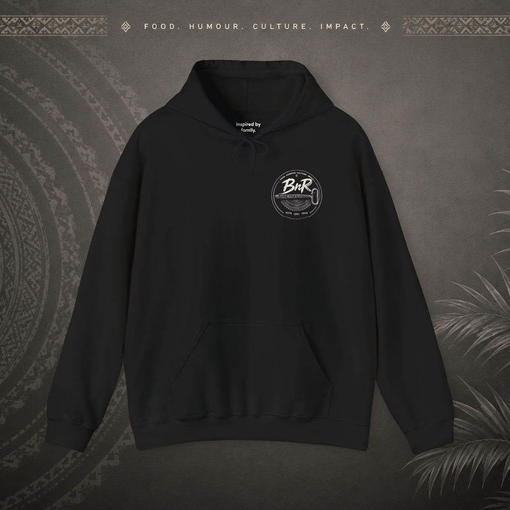Bully n Rice - Strongpela Statement Pacific Hoodie (Adult sizes 3XL - 5 XL)
