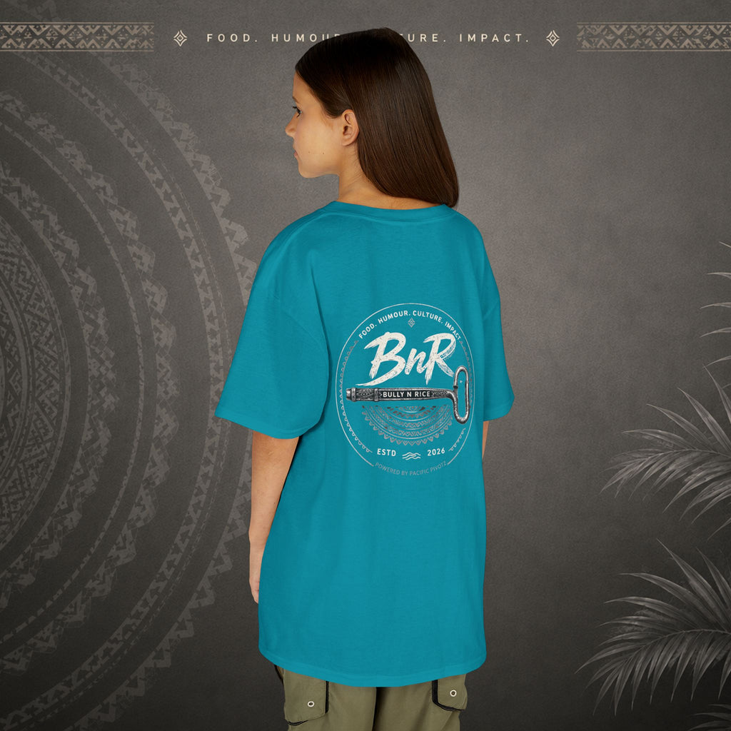 Bully n Rice - Strongpela Kids Pacific Island T-shirt