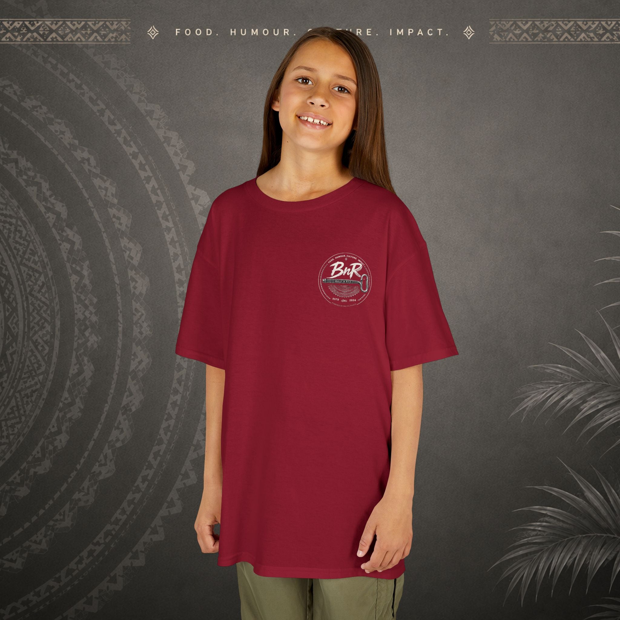 Bully n Rice Liklik Kids Pacific Island T-shirt