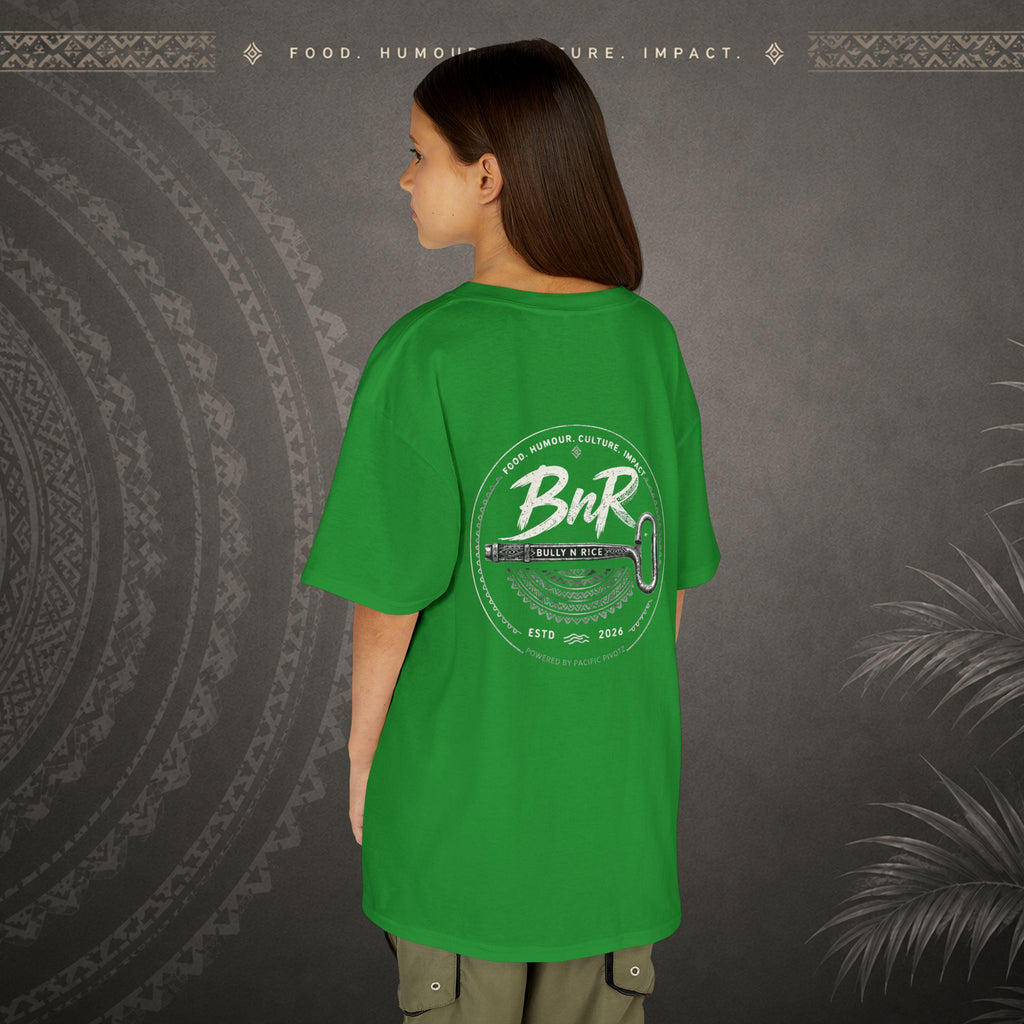 Bully n Rice - Strongpela Kids Pacific Island T-shirt