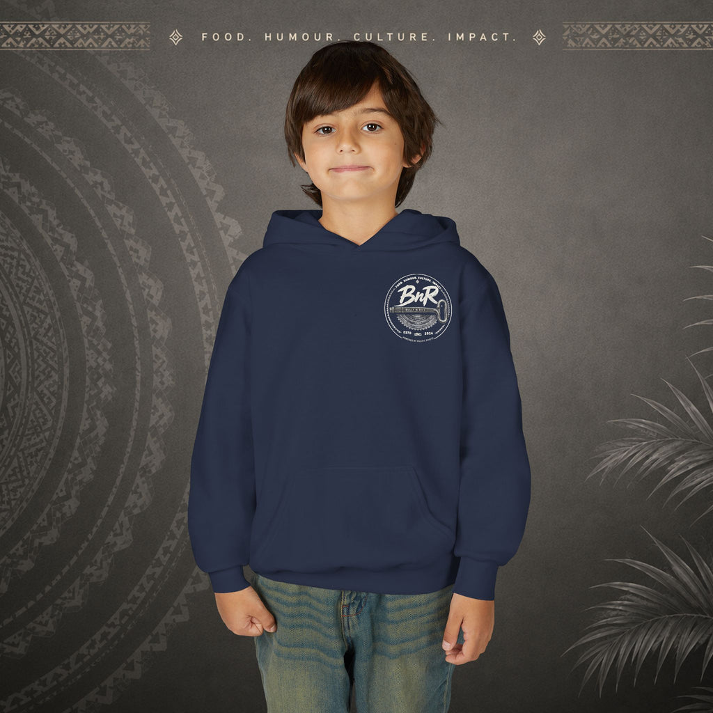 Bully n Rice - Strongpela - Kids Pacific Island Hoodie
