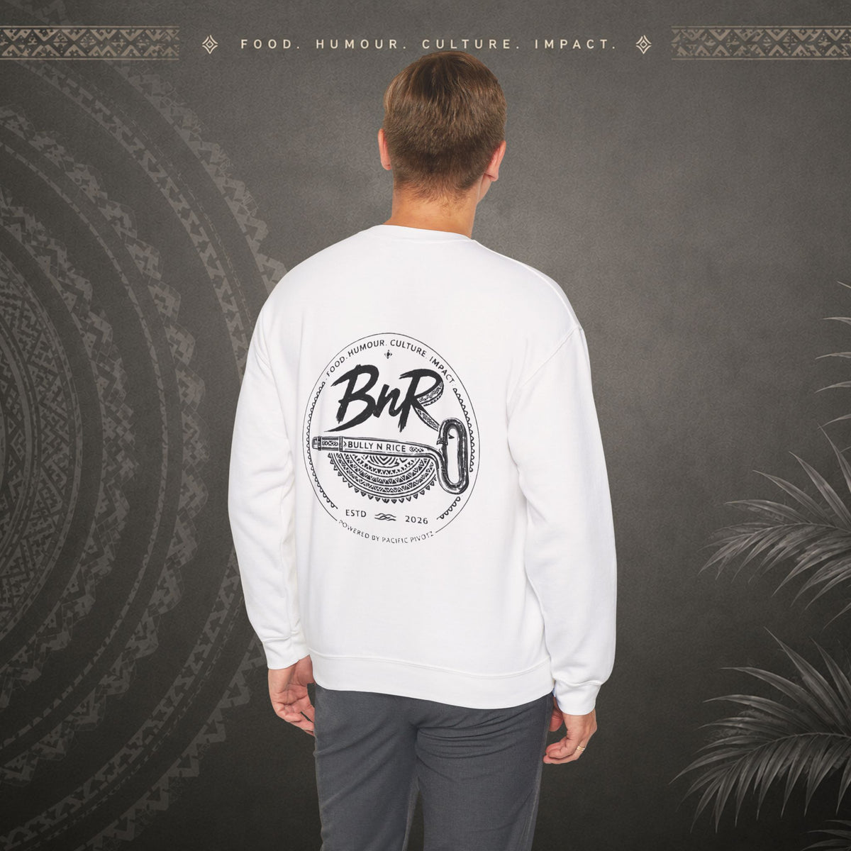 Bully n Rice - Fletcher Collection Pacific Streetwear Jumper (crewneck sweatshirt)