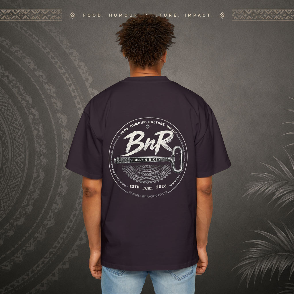 Bully n Rice Strongpela Bold Pacific Streetwear Oversized T-Shirt