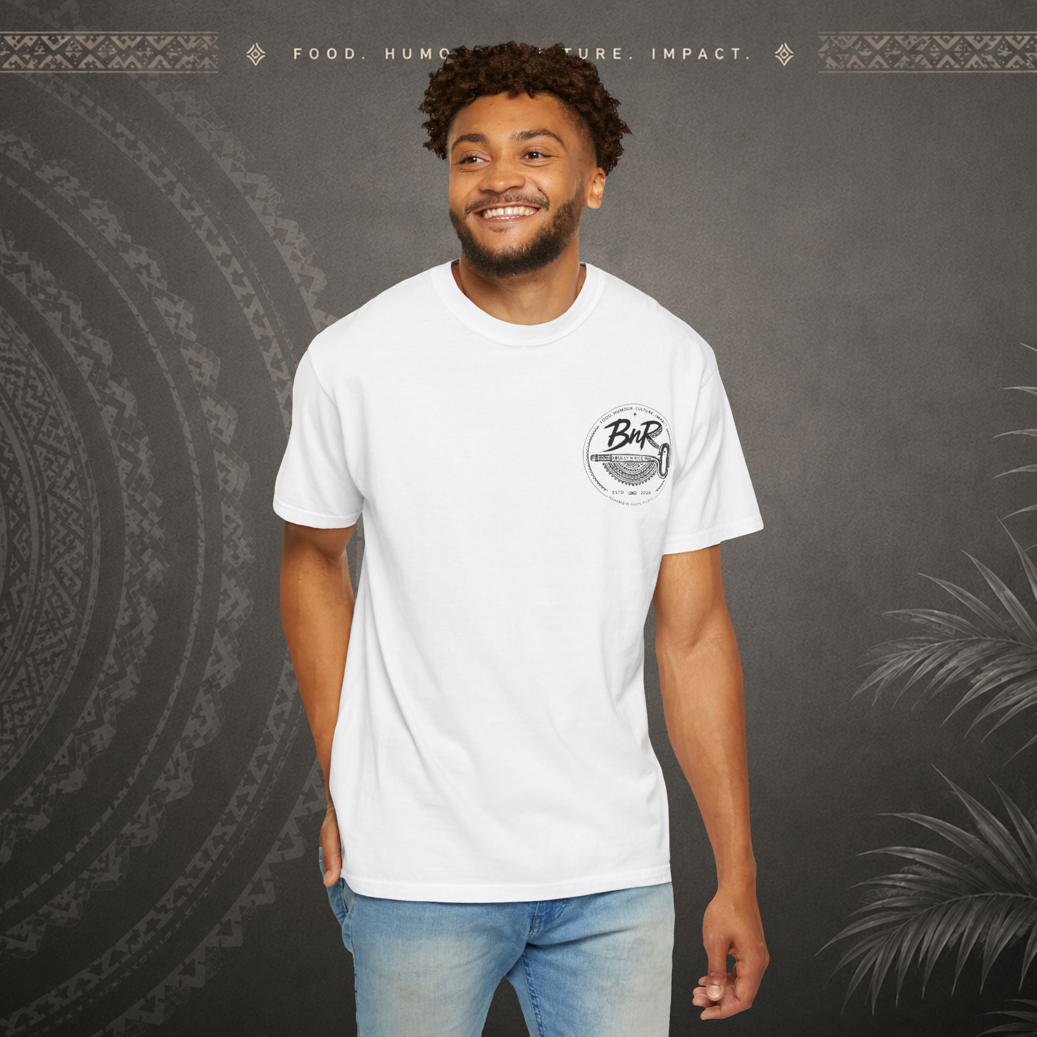 Bully n Rice - Strongpela Bold Pacific Streetwear Adult T-Shirt