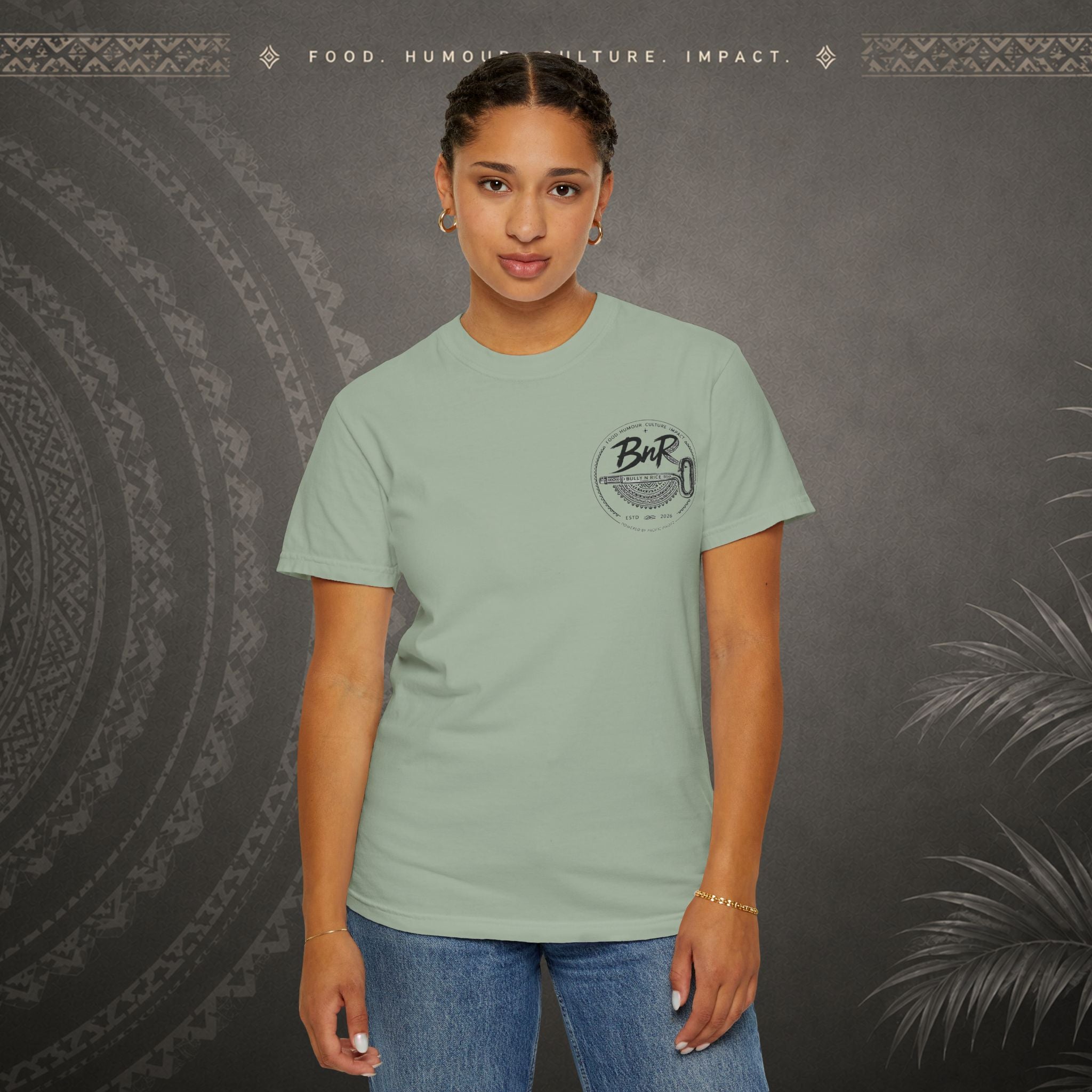 Bully n Rice - Strongpela Bold Pacific Streetwear Adult T-Shirt
