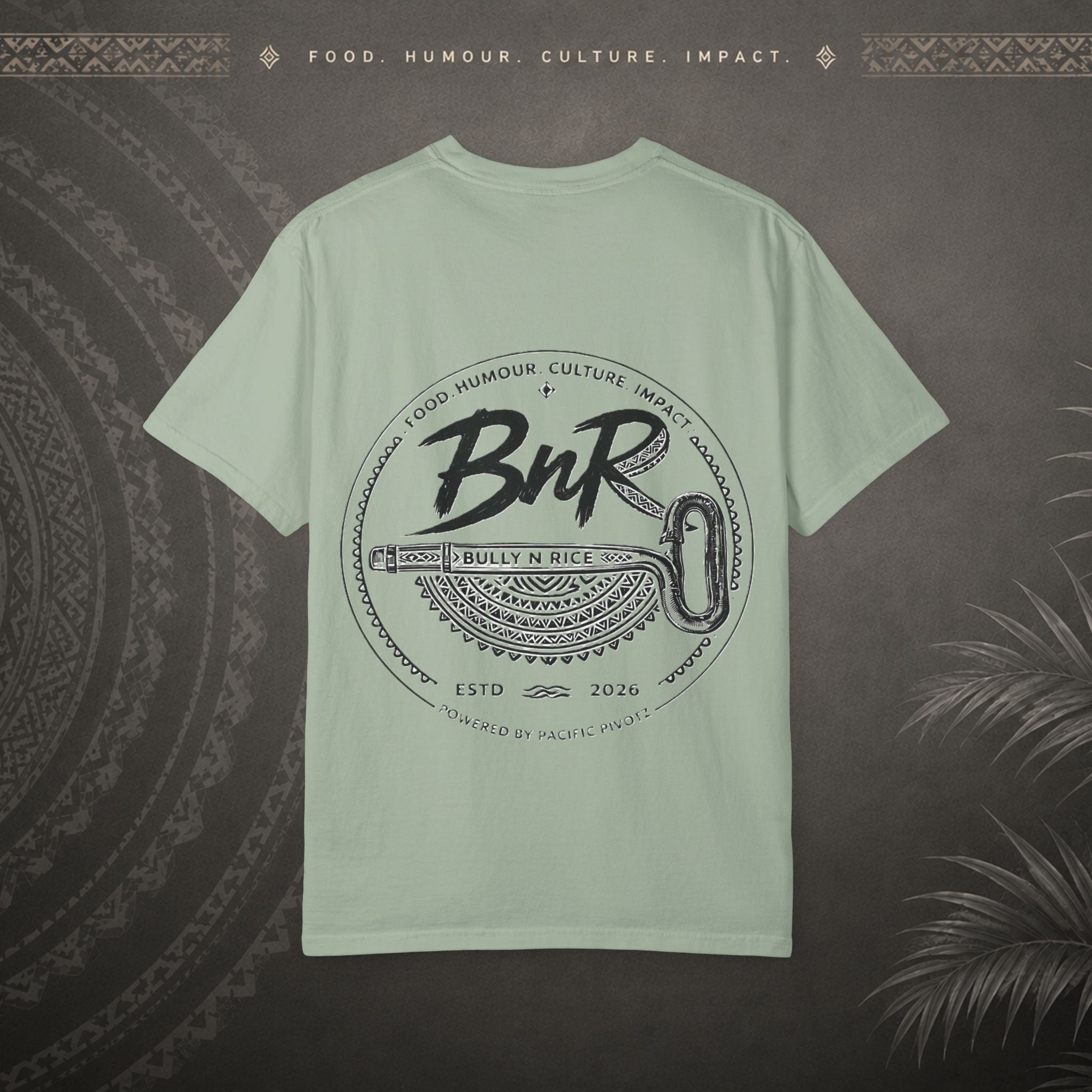 Bully n Rice - Strongpela Bold Pacific Streetwear Adult T-Shirt