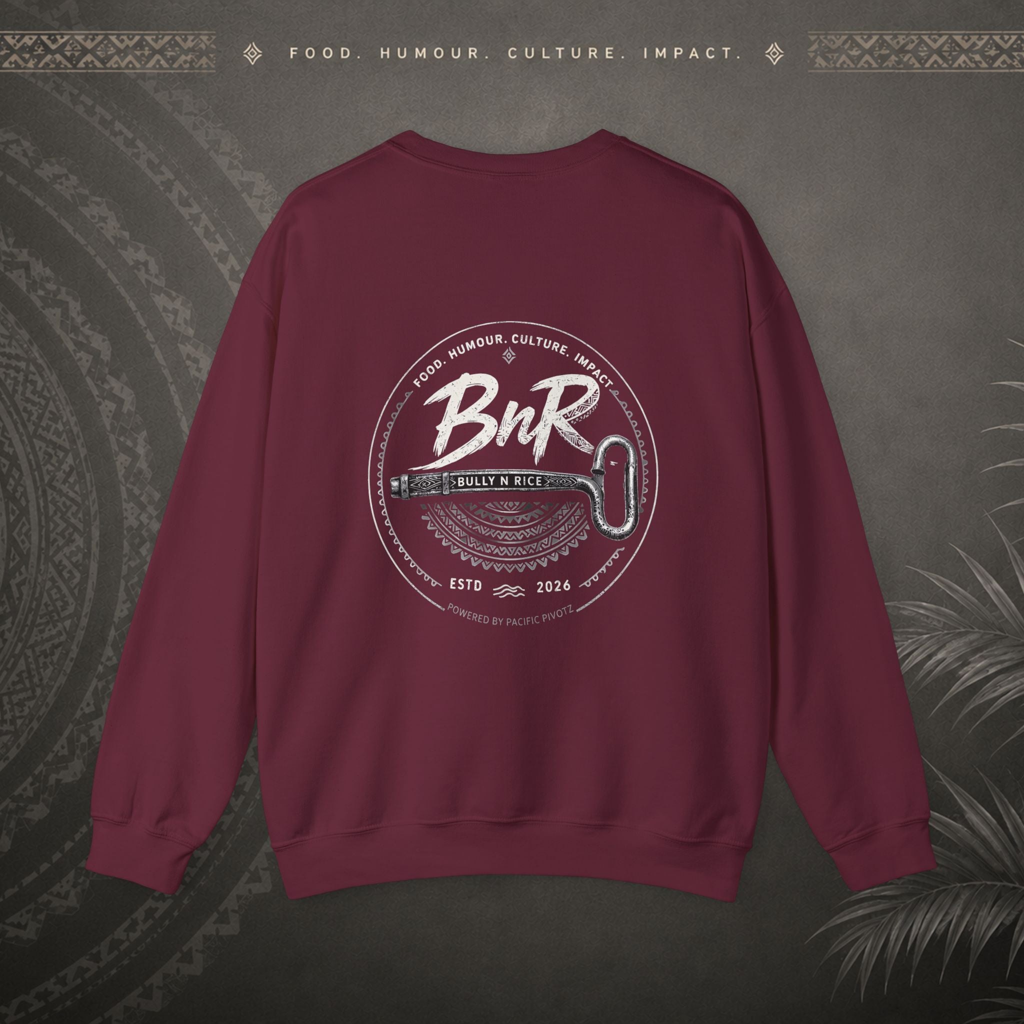 Bully n Rice - Strongpela Statement Pacific Jumper (crewneck sweatshirt)