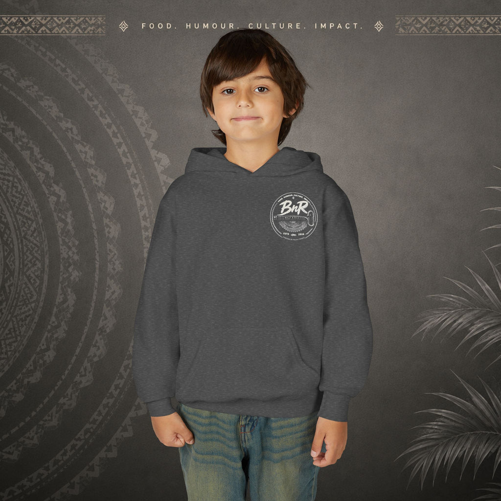 Bully n Rice - Strongpela - Kids Pacific Island Hoodie