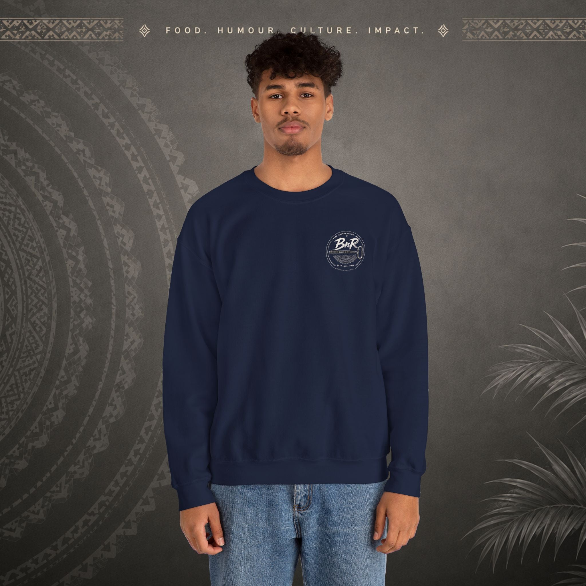 Bully n Rice Liklik Minimalist Pacific Island Jumper (crewneck sweatshirt)