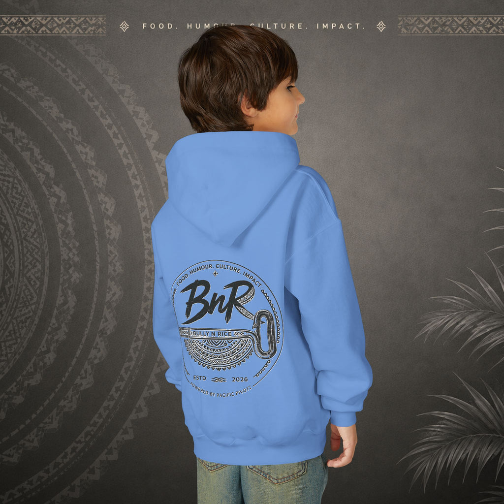 Bully n Rice - Strongpela - Kids Pacific Island Hoodie