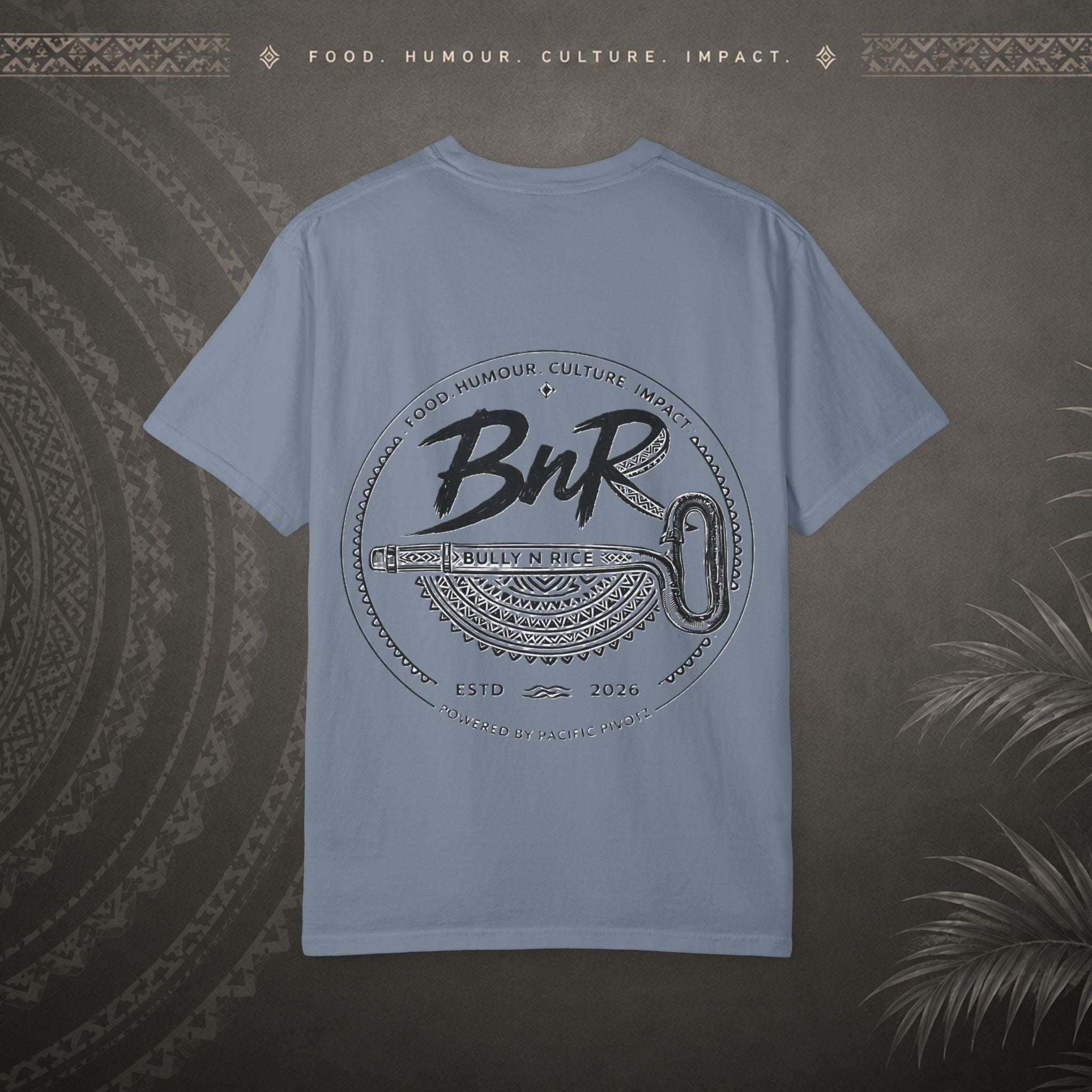 Bully n Rice - Strongpela Bold Pacific Streetwear Adult T-Shirt