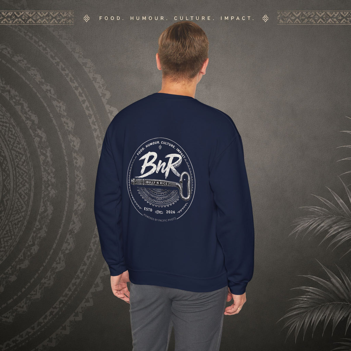 Bully n Rice - Fletcher Collection Pacific Streetwear Jumper (crewneck sweatshirt)