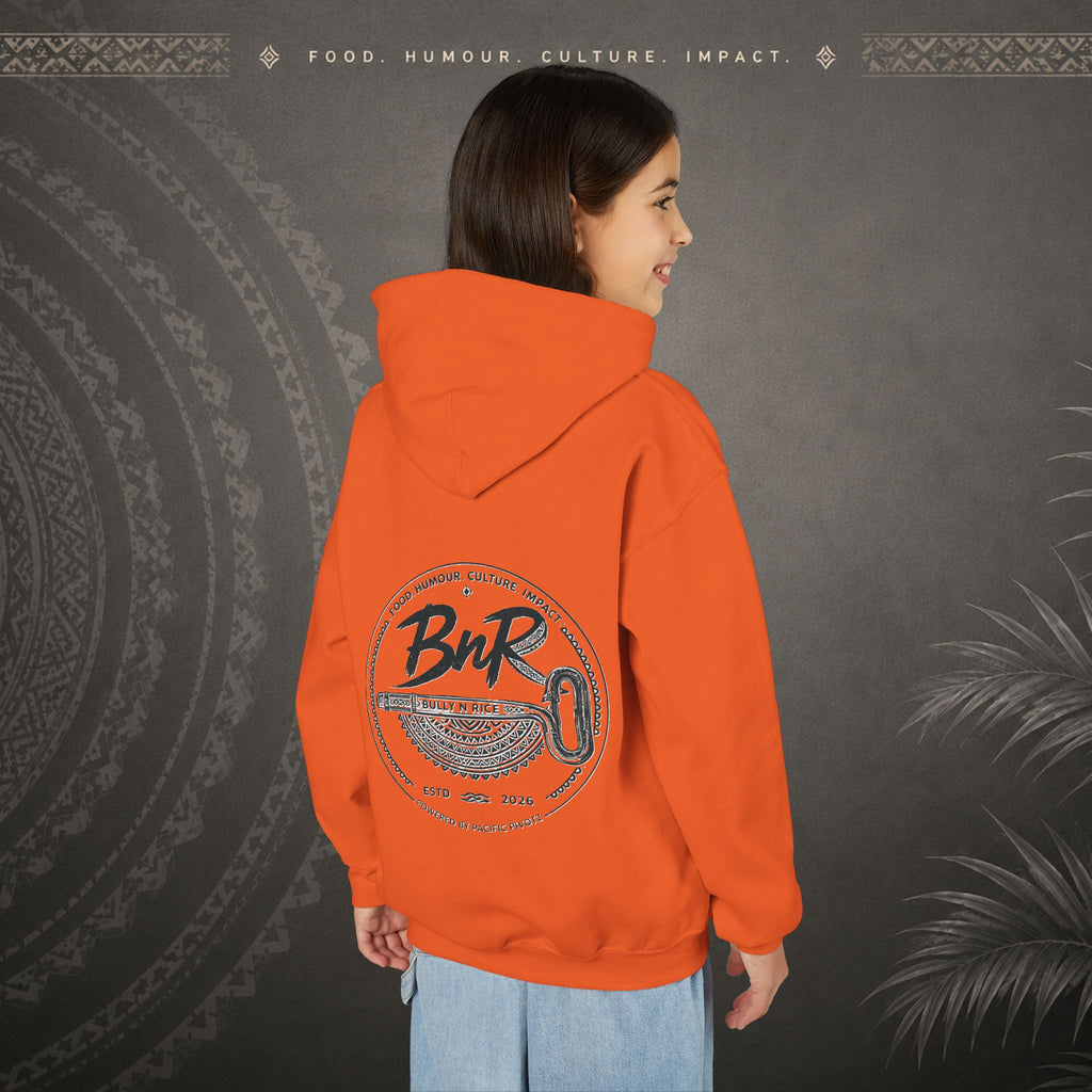 Bully n Rice - Strongpela - Kids Pacific Island Hoodie