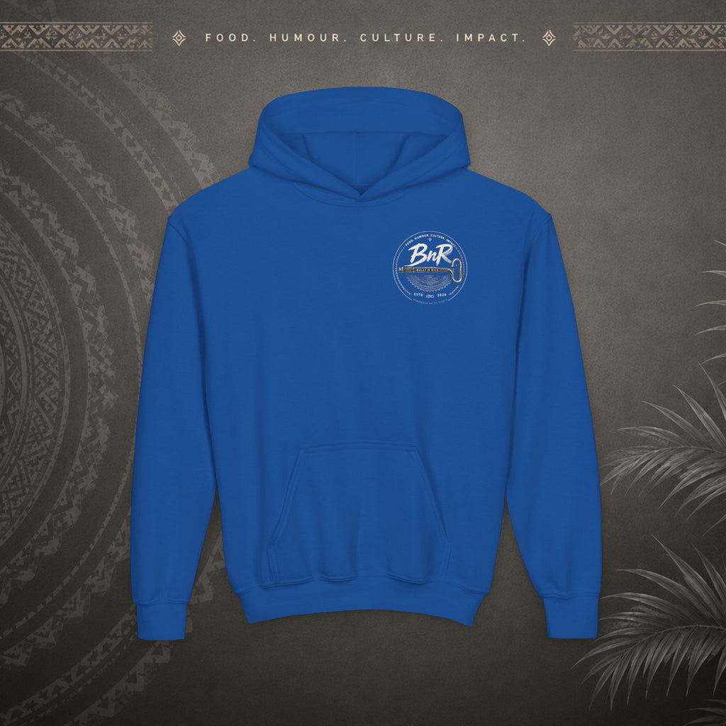 Bully n Rice - Strongpela - Kids Pacific Island Hoodie