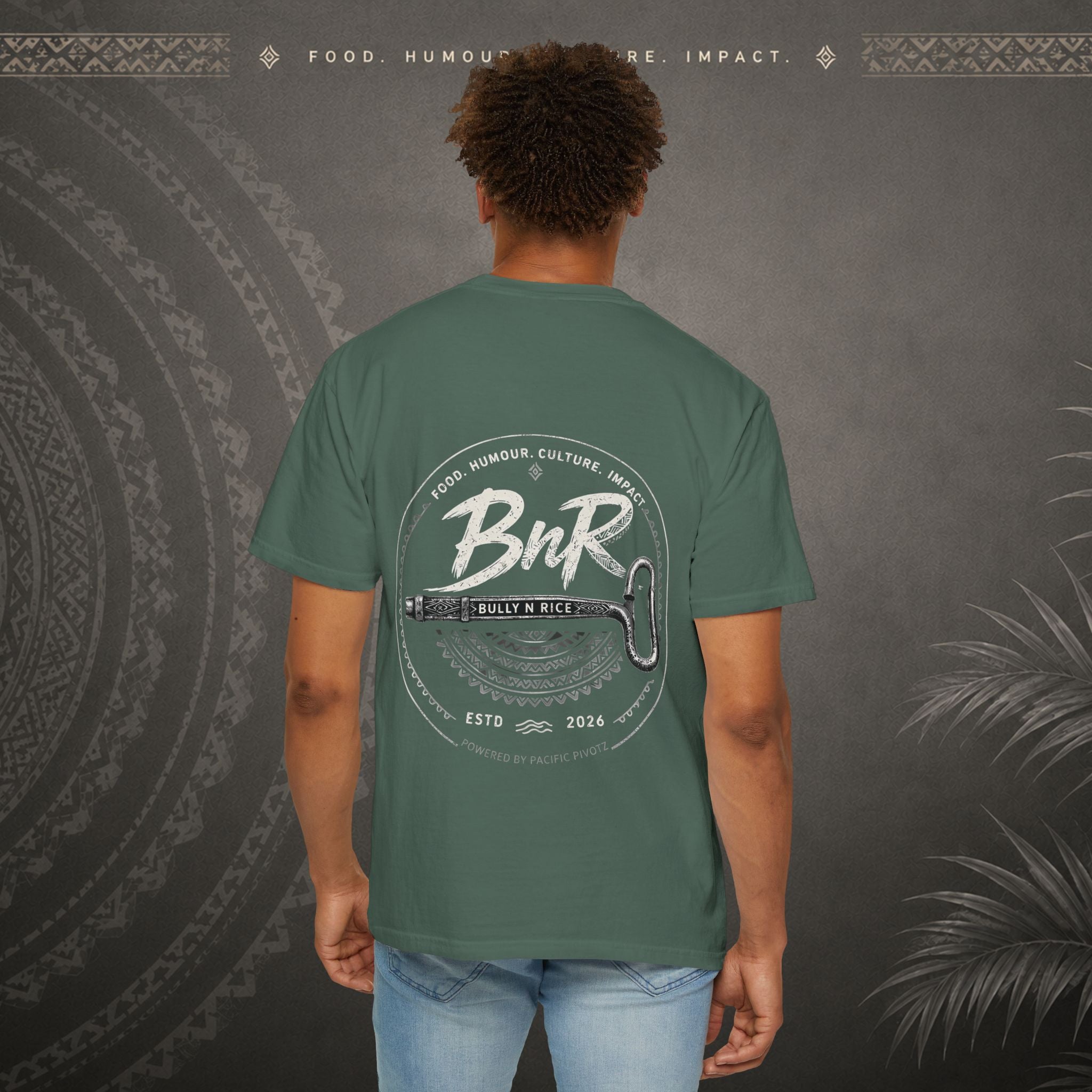 Bully n Rice - Strongpela Bold Pacific Streetwear Adult T-Shirt