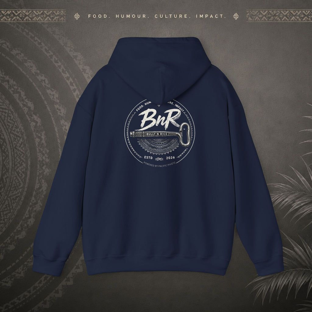 Bully n Rice - Strongpela Statement Pacific Hoodie (Adult sizes 3XL - 5 XL)