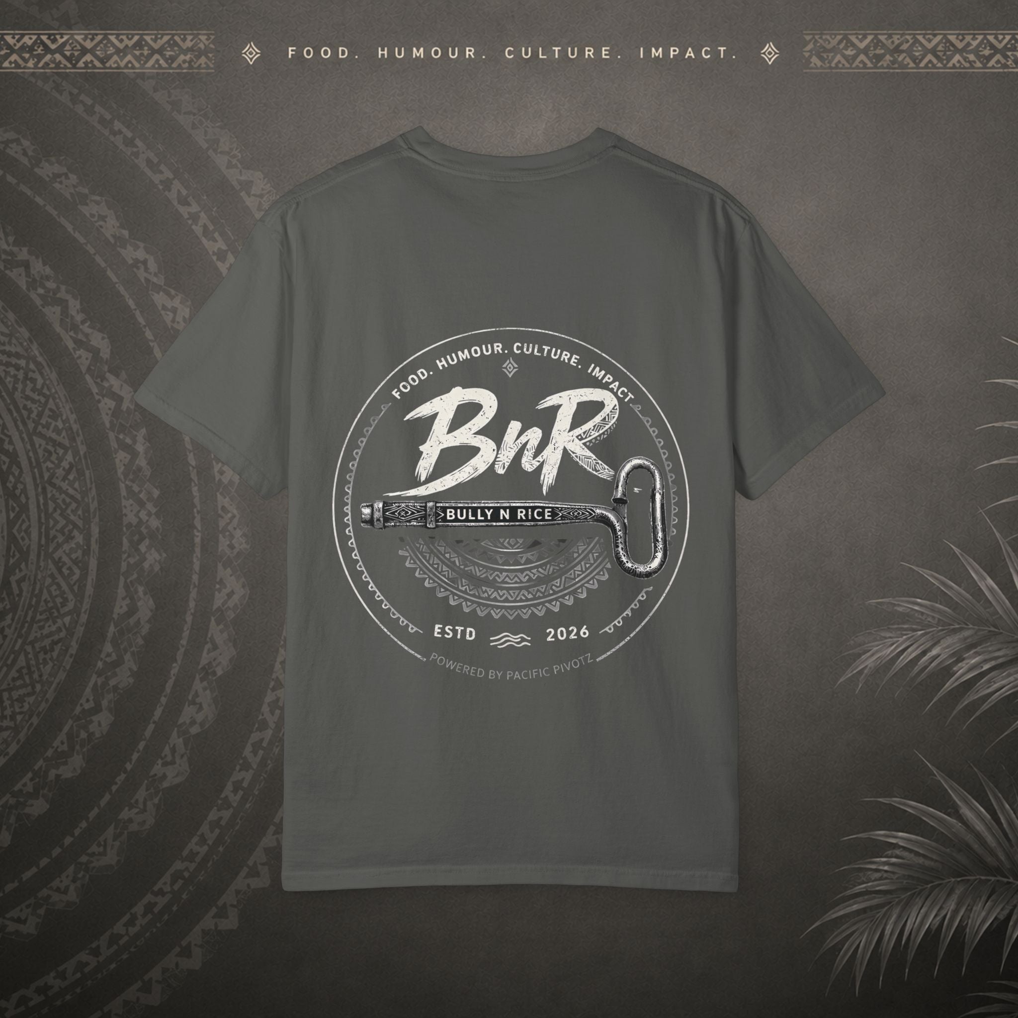 Bully n Rice - Strongpela Bold Pacific Streetwear Adult T-Shirt