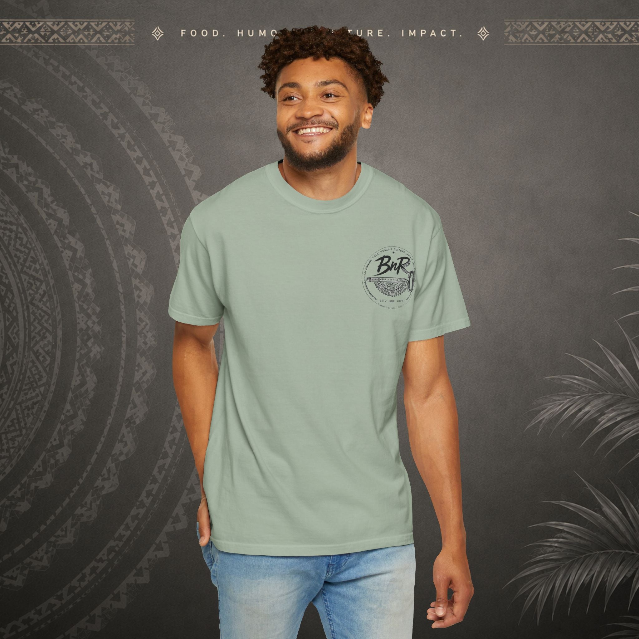 Bully n Rice - Strongpela Bold Pacific Streetwear Adult T-Shirt