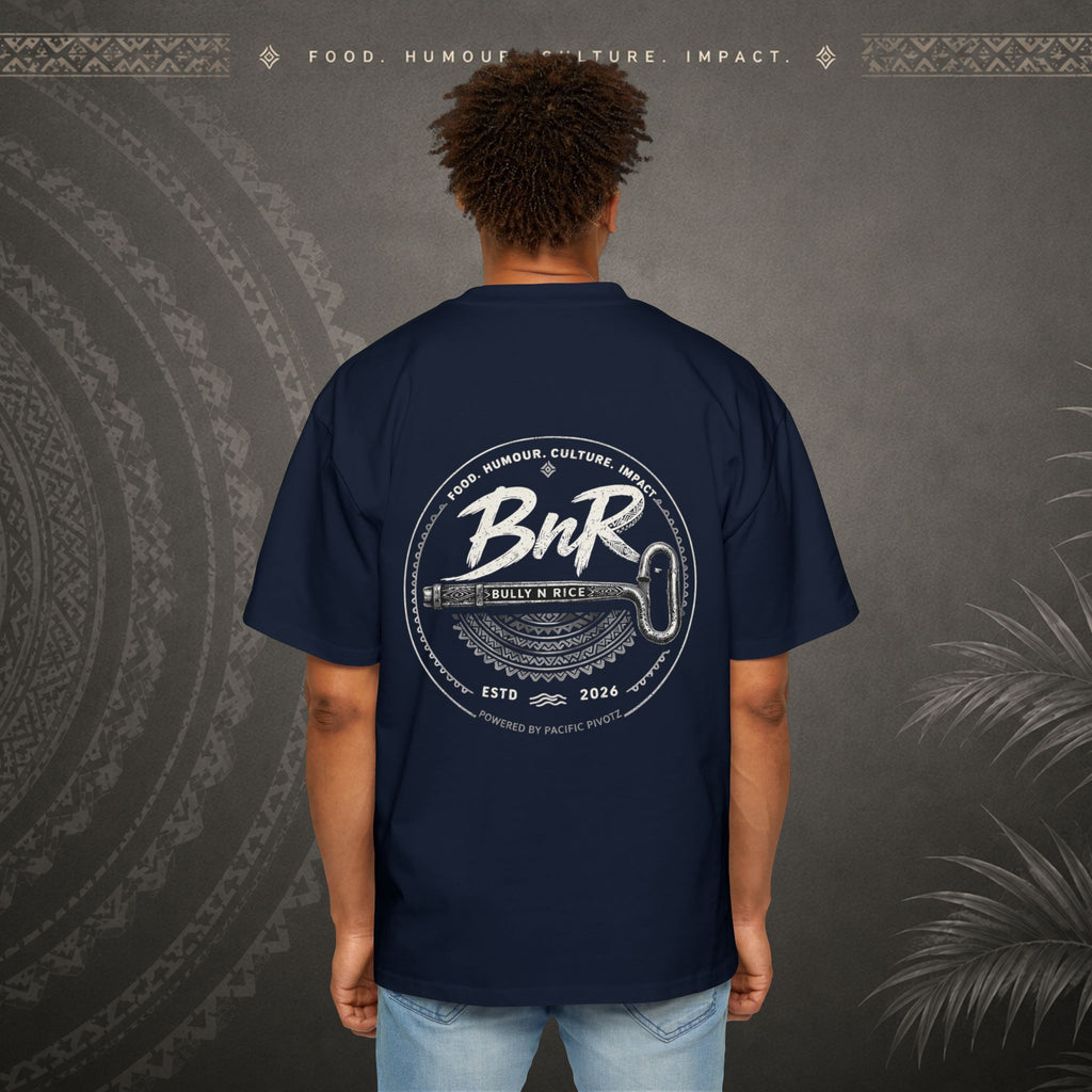 Bully n Rice Strongpela Bold Pacific Streetwear Oversized T-Shirt