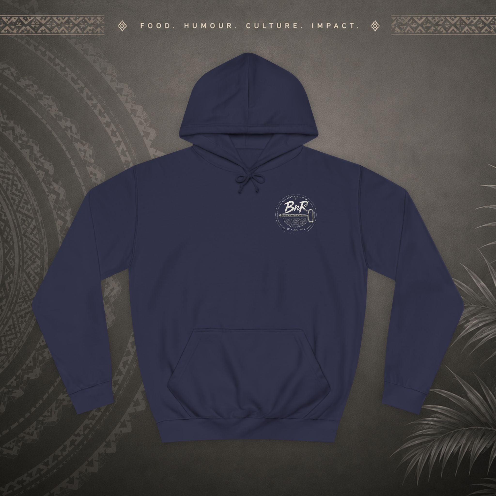 Bully n Rice Liklik Minimalist Pacific Hoodie adult