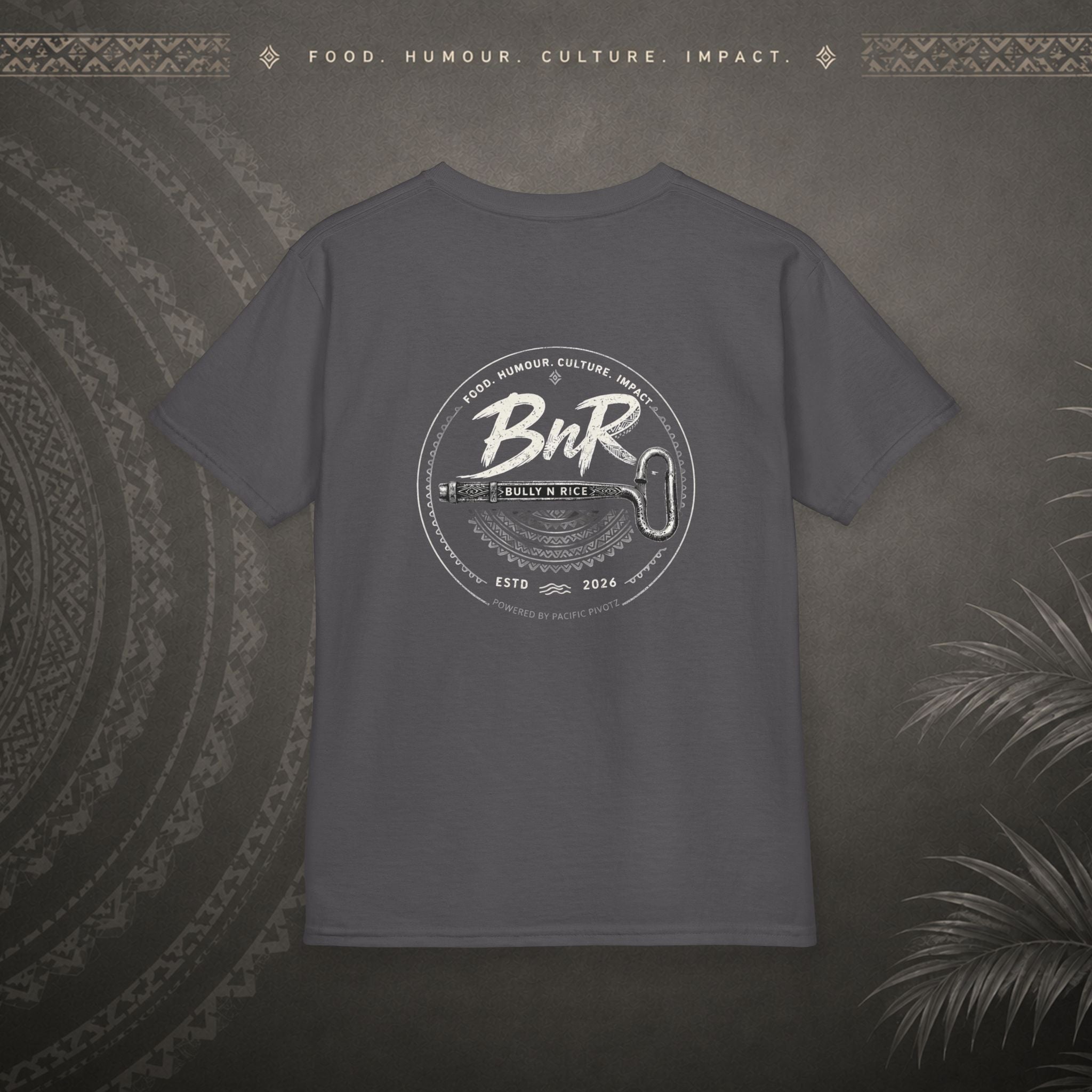 Bully n Rice - Strongpela Kids Pacific Island T-shirt