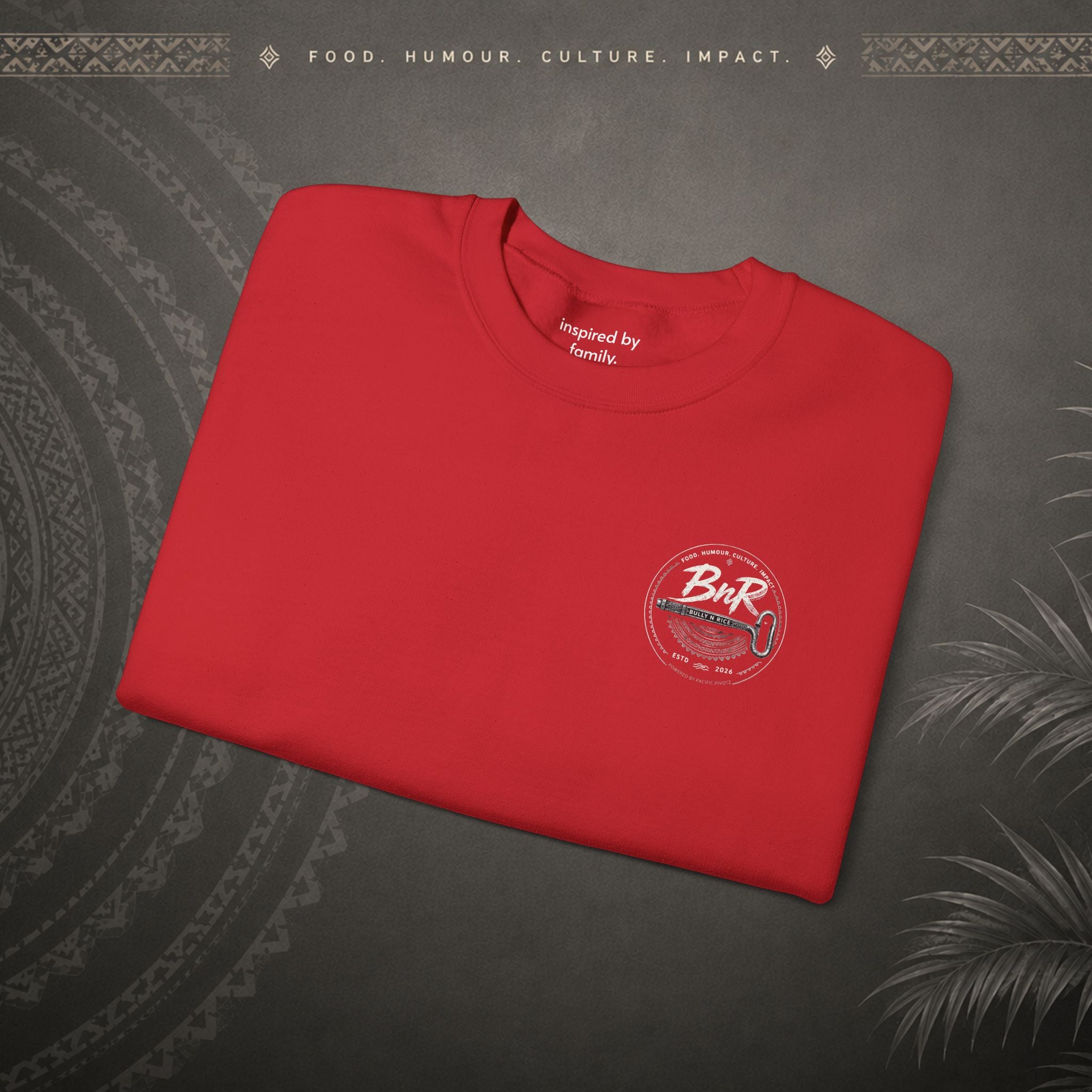 Bully n Rice Liklik Minimalist Pacific Island Jumper (crewneck sweatshirt)