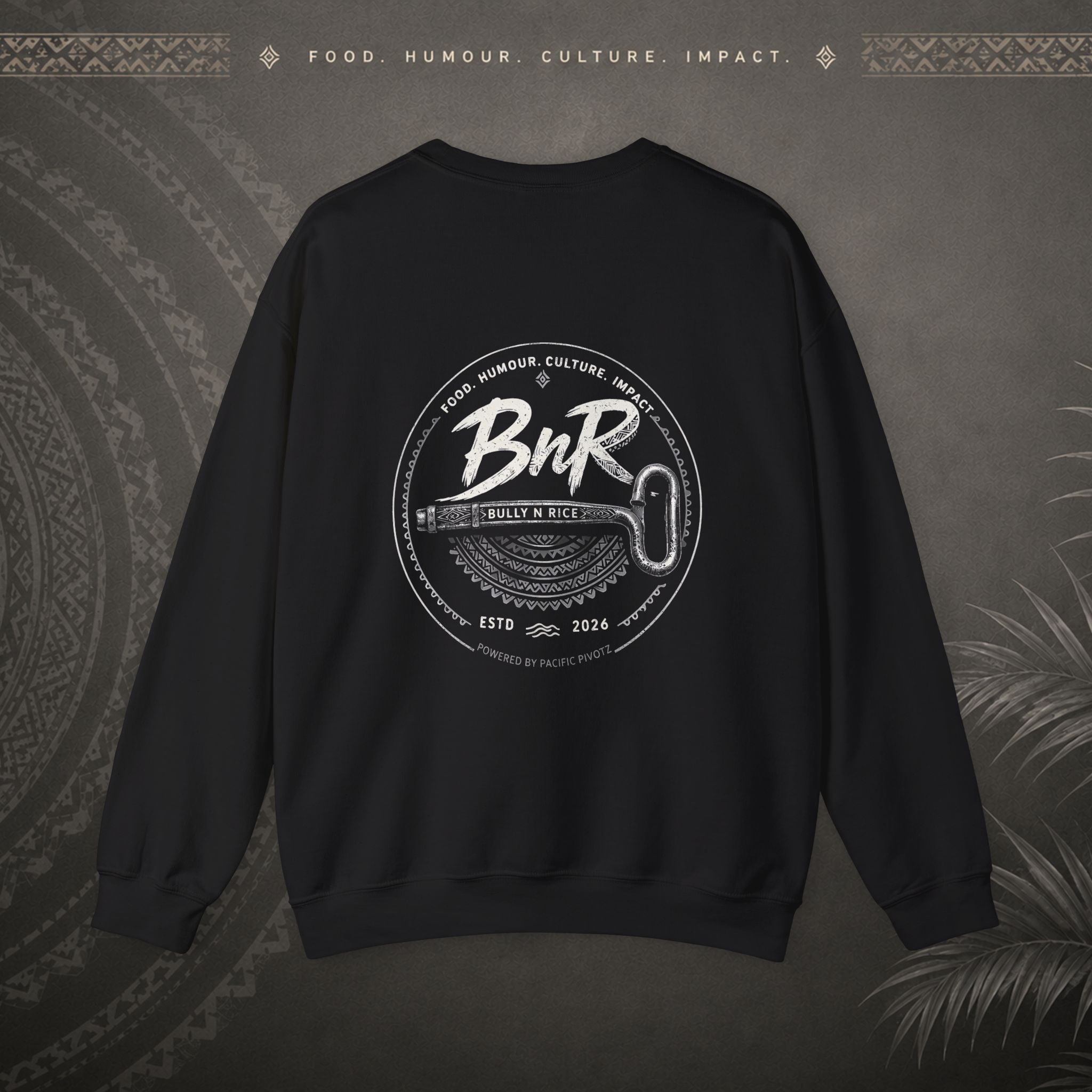 Bully n Rice - Strongpela Statement Pacific Jumper (crewneck sweatshirt)