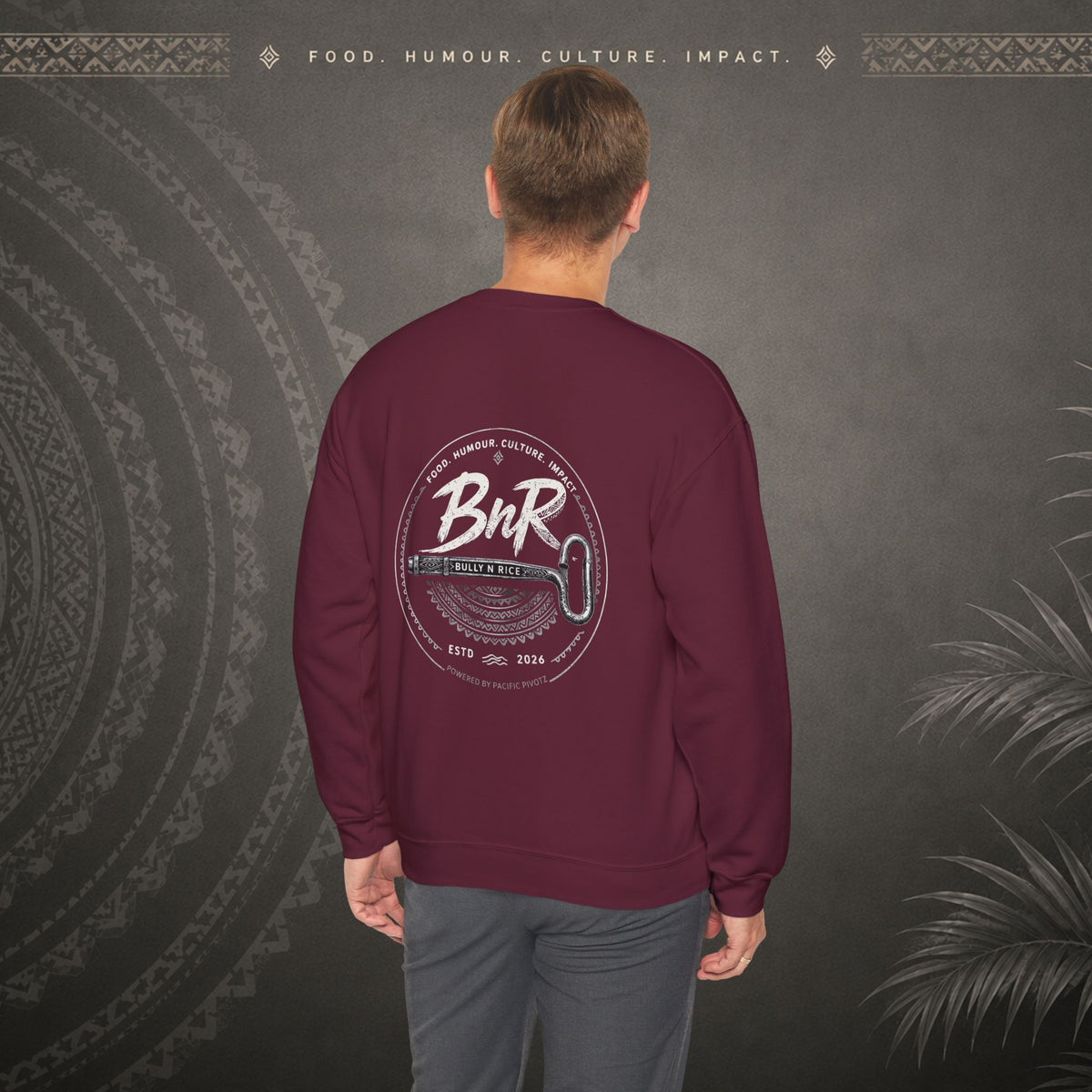 Bully n Rice - Fletcher Collection Pacific Streetwear Jumper (crewneck sweatshirt)