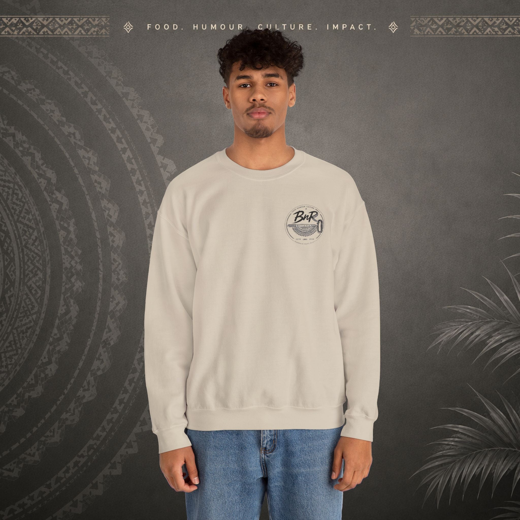 Bully n Rice Liklik Minimalist Pacific Island Jumper (crewneck sweatshirt)