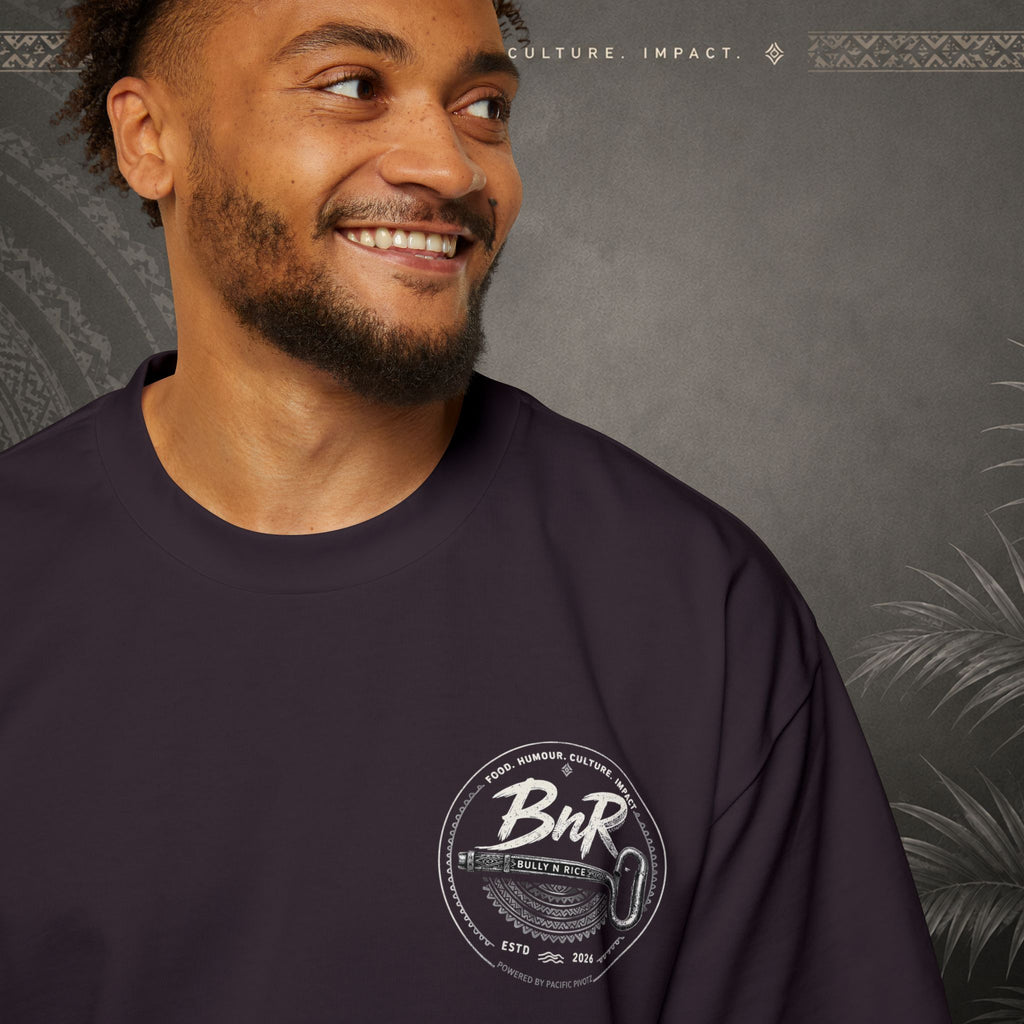 Bully n Rice Strongpela Bold Pacific Streetwear Oversized T-Shirt