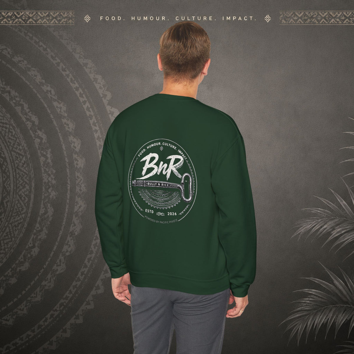 Bully n Rice - Fletcher Collection Pacific Streetwear Jumper (crewneck sweatshirt)