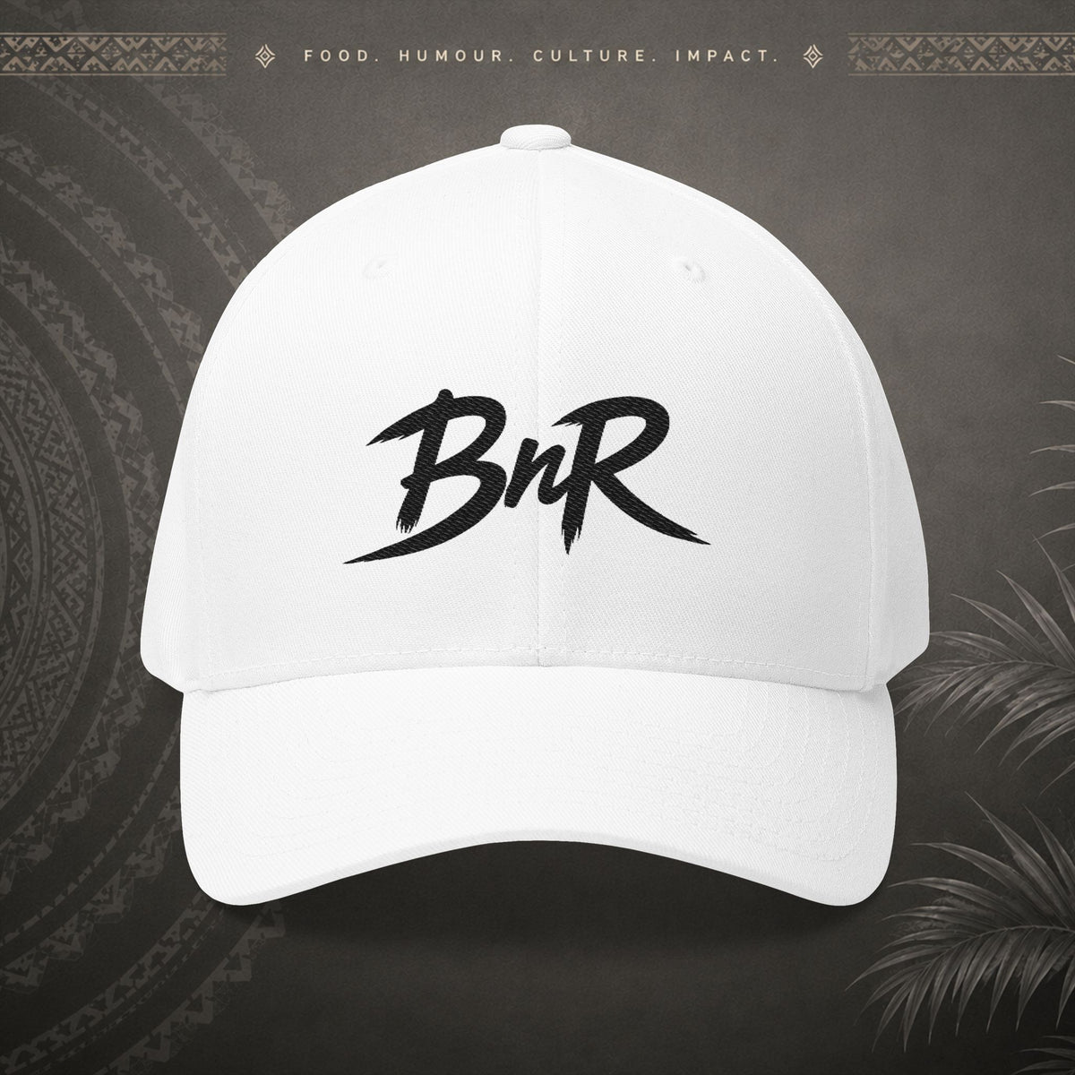 Bully n Rice - Fletcher Collection Pacific Streetwear - Flexfit Cap (black print)