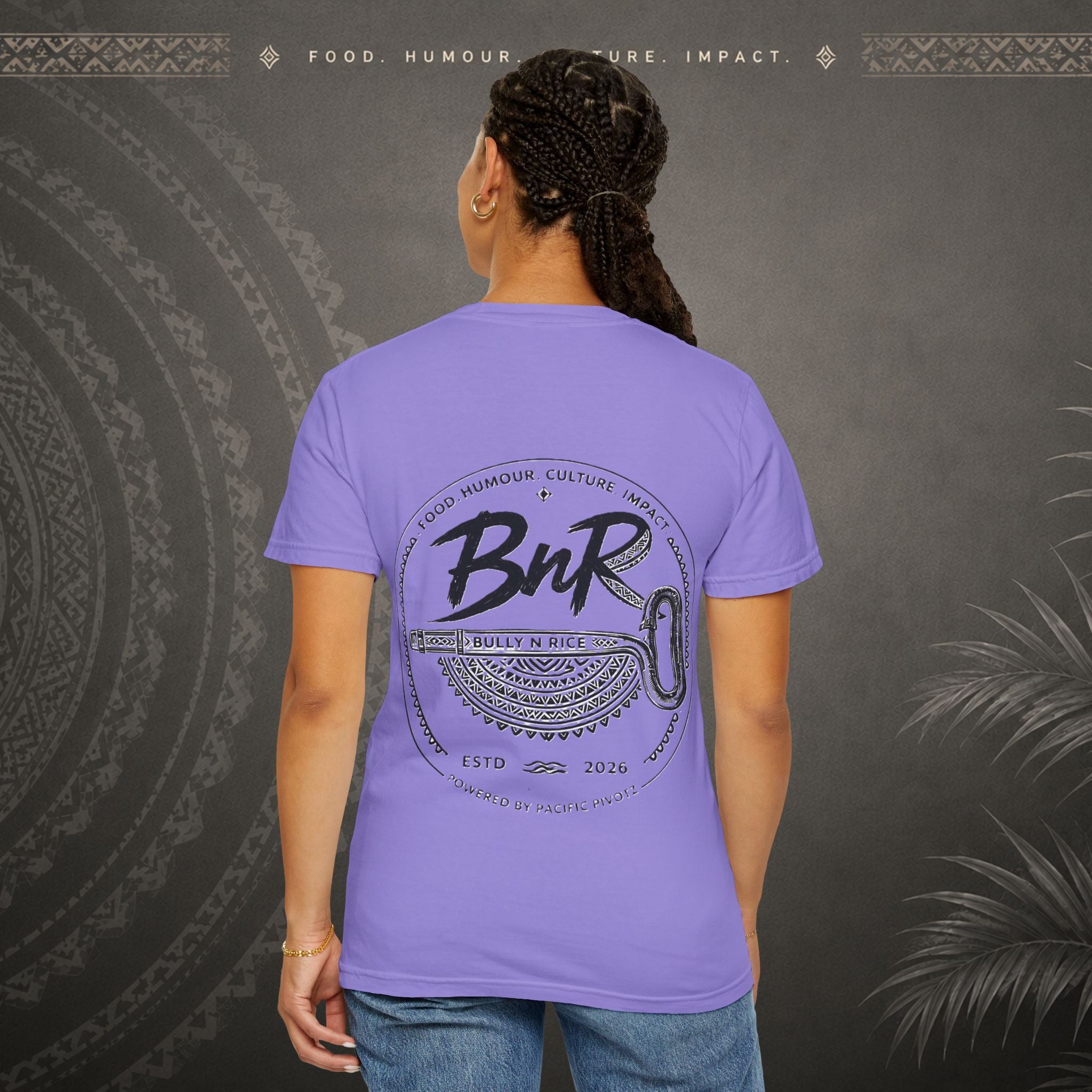 Bully n Rice - Strongpela Bold Pacific Streetwear Adult T-Shirt