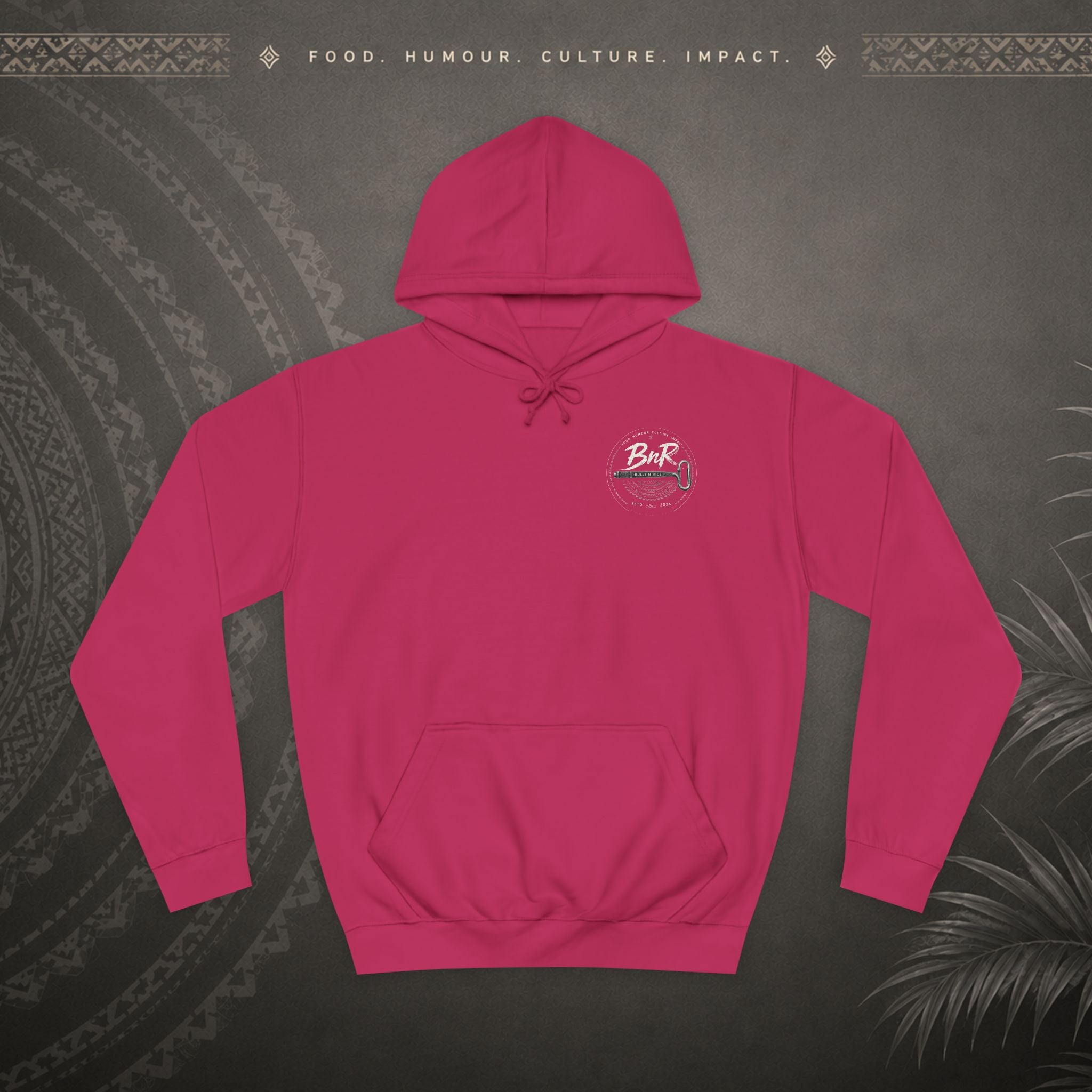 Bully n Rice Liklik Minimalist Pacific Hoodie adult