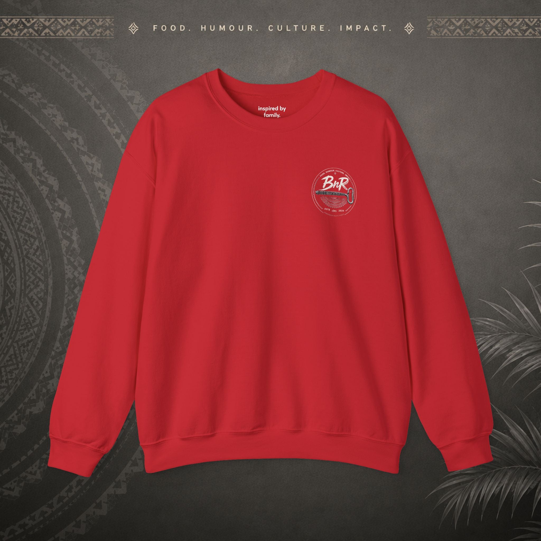 Bully n Rice Liklik Minimalist Pacific Island Jumper (crewneck sweatshirt)