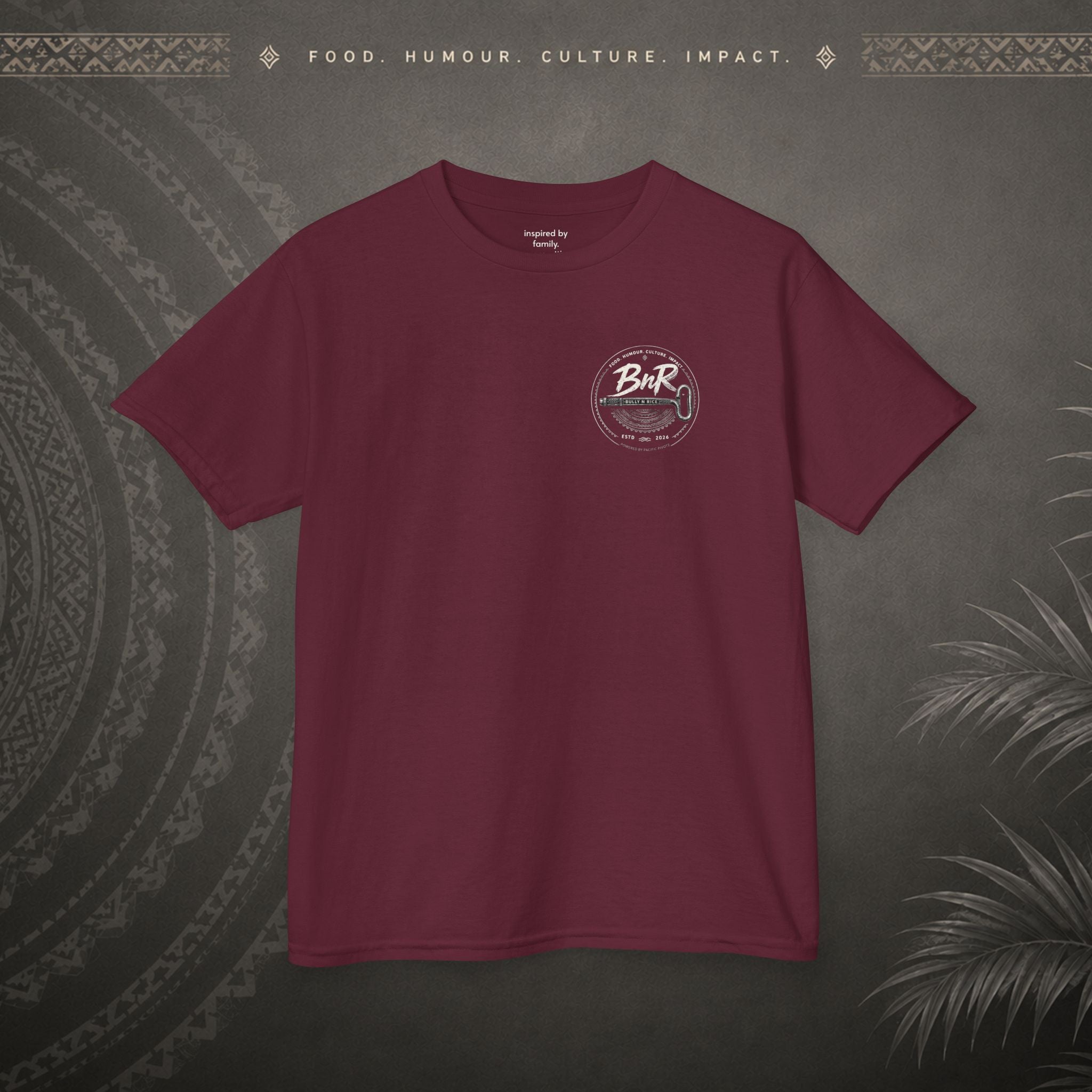 Bully n Rice - Strongpela Kids Pacific Island T-shirt