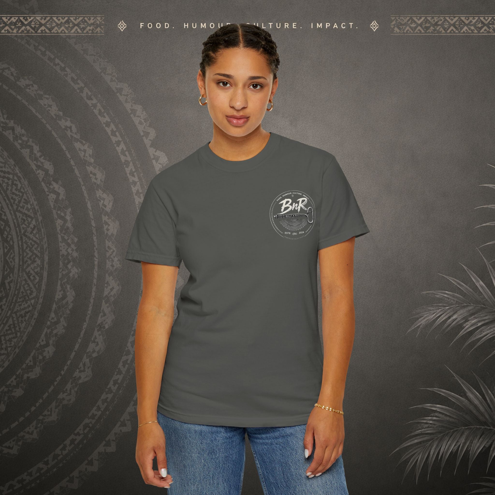 Bully n Rice - Strongpela Bold Pacific Streetwear Adult T-Shirt