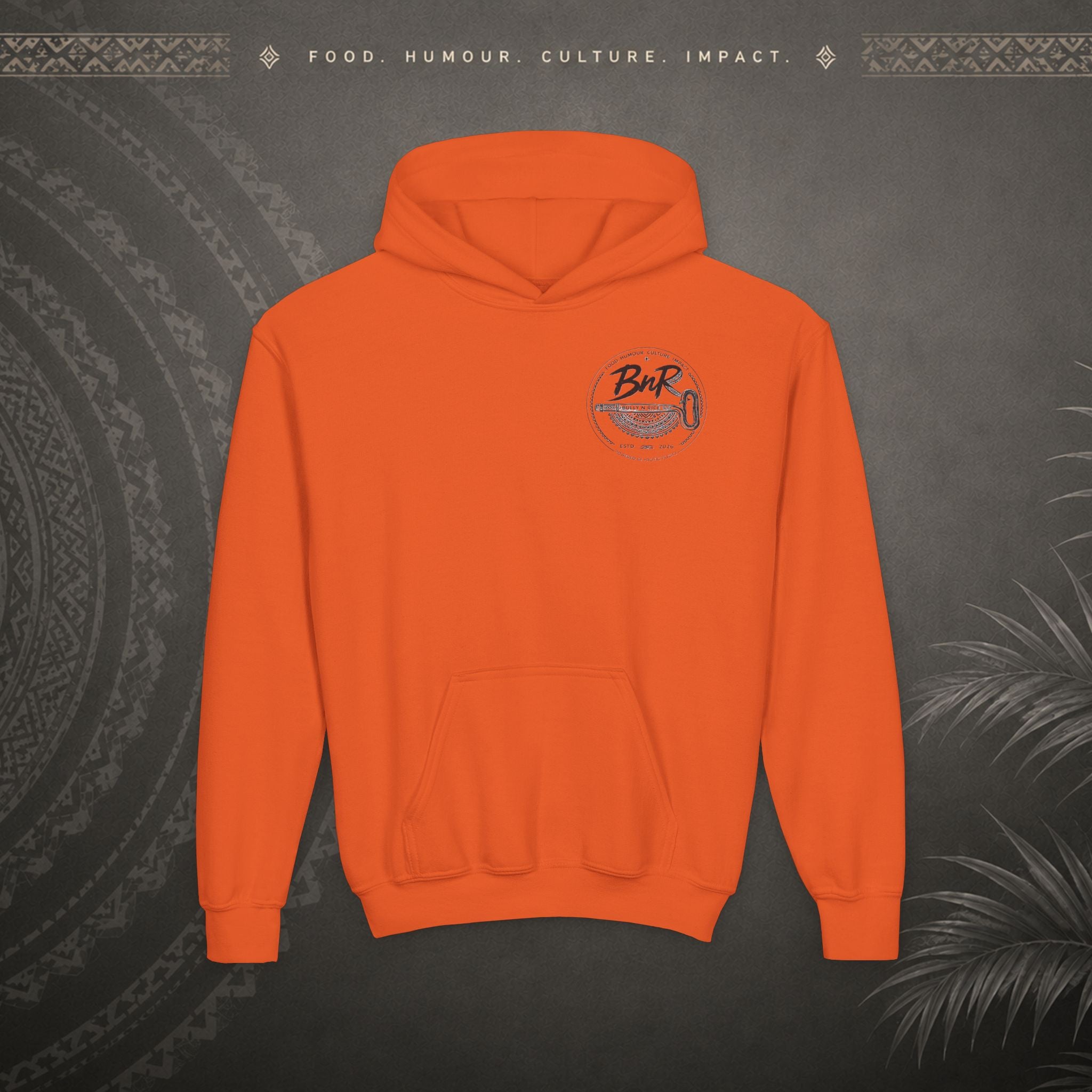Bully n Rice Liklik Kids Pacific Island Hoodie