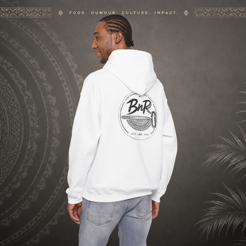 Bully n Rice - Strongpela Statement Pacific Hoodie (Adult sizes 3XL - 5 XL)