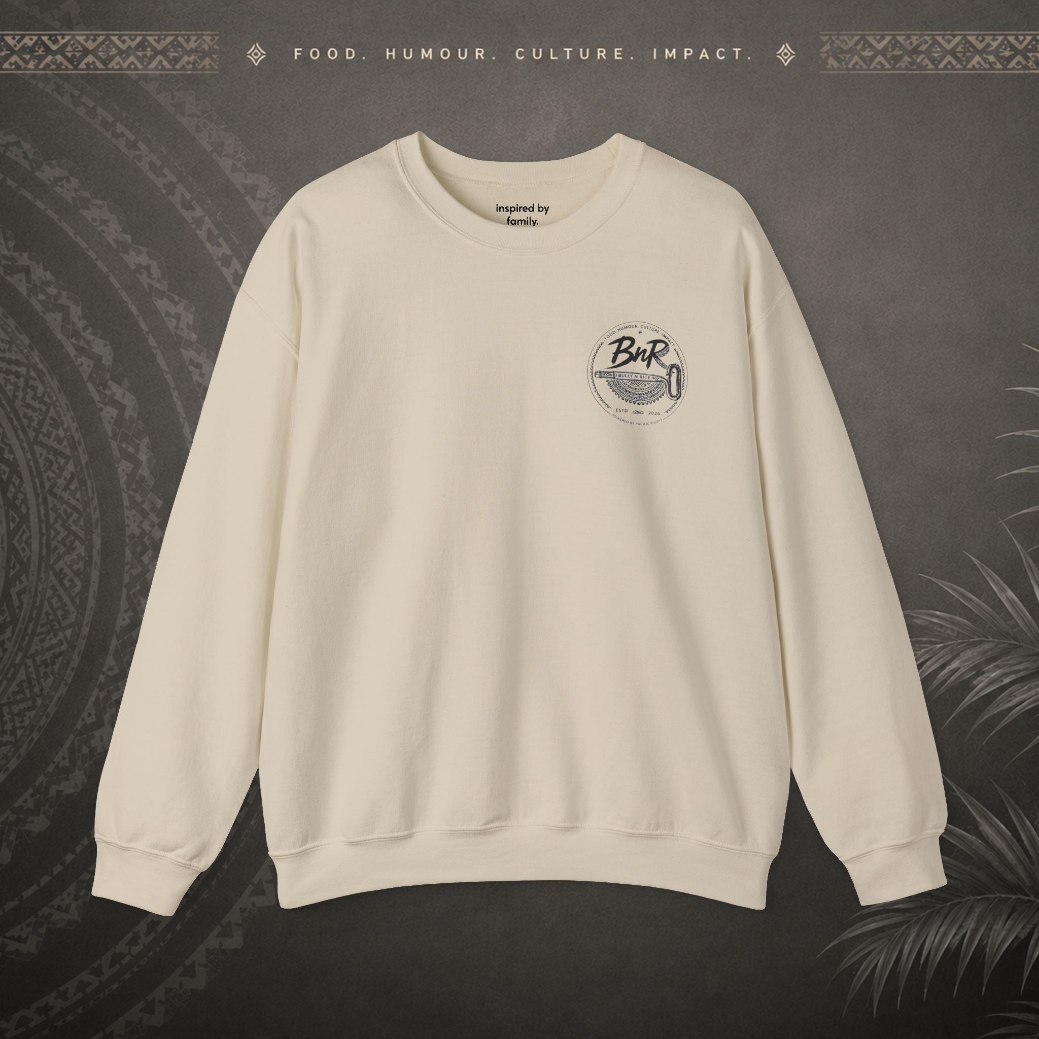 Bully n Rice Liklik Minimalist Pacific Island Jumper (crewneck sweatshirt)