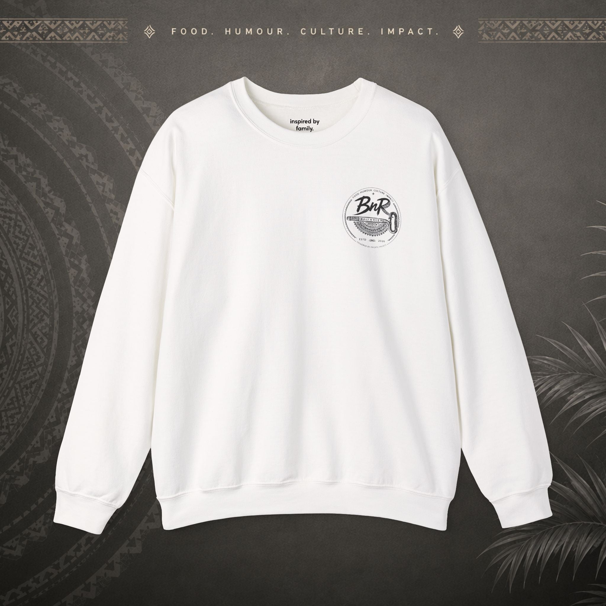 Bully n Rice Liklik Minimalist Pacific Island Jumper (crewneck sweatshirt)