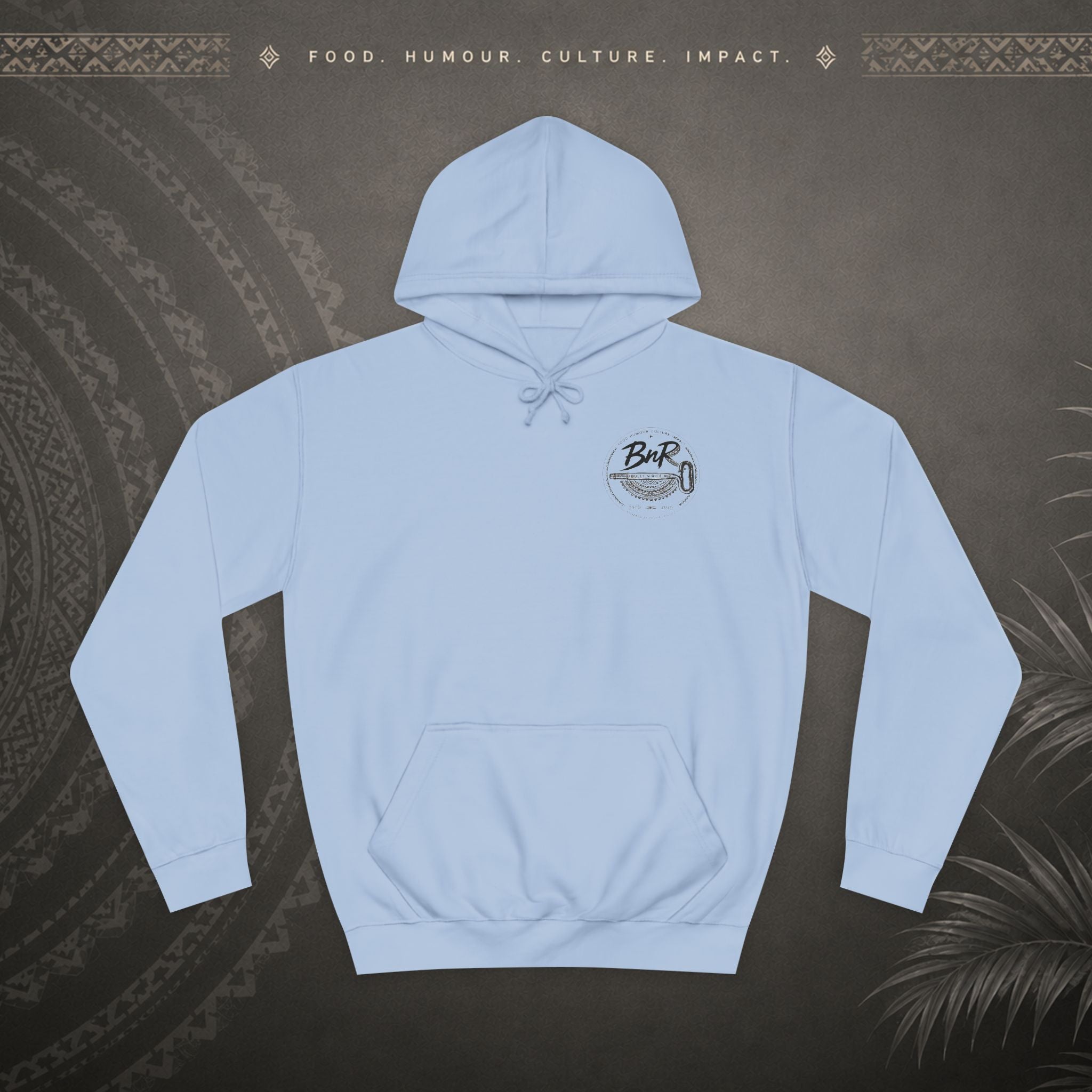 Bully n Rice Liklik Minimalist Pacific Hoodie adult