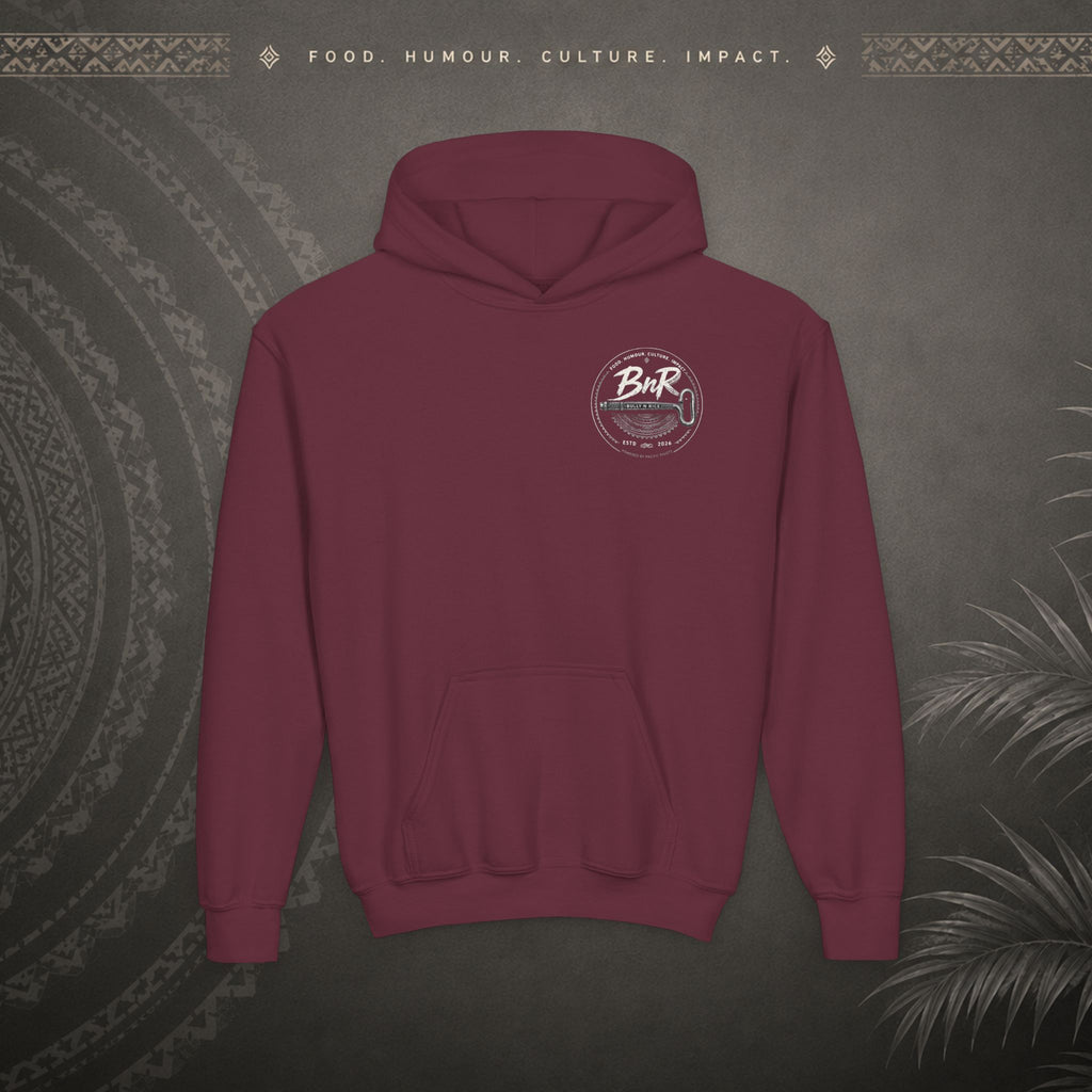 Bully n Rice - Strongpela - Kids Pacific Island Hoodie