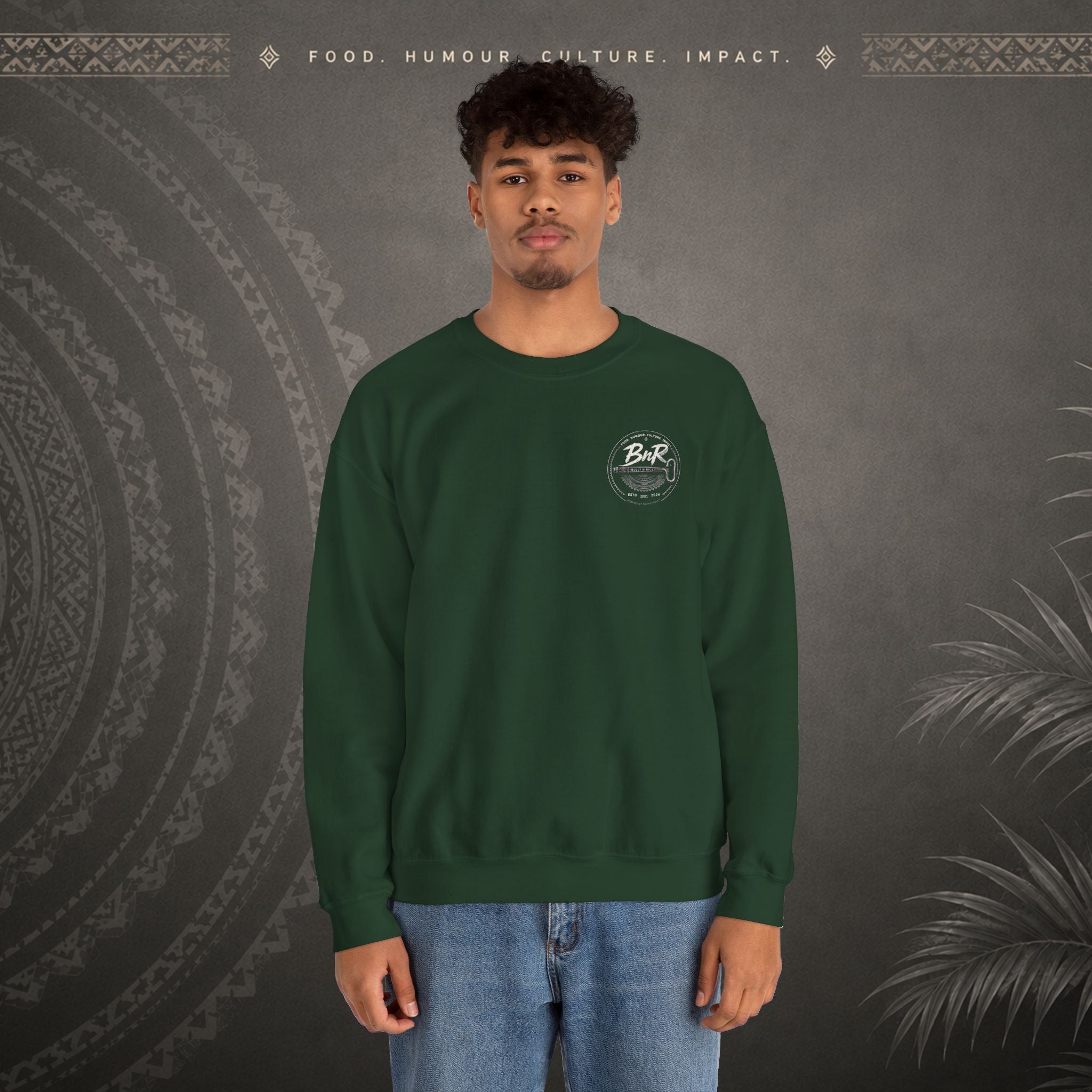 Bully n Rice Liklik Minimalist Pacific Island Jumper (crewneck sweatshirt)