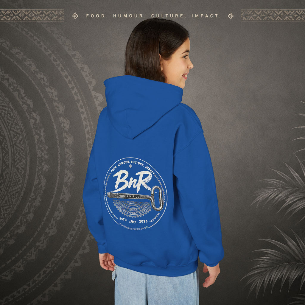 Bully n Rice - Strongpela - Kids Pacific Island Hoodie