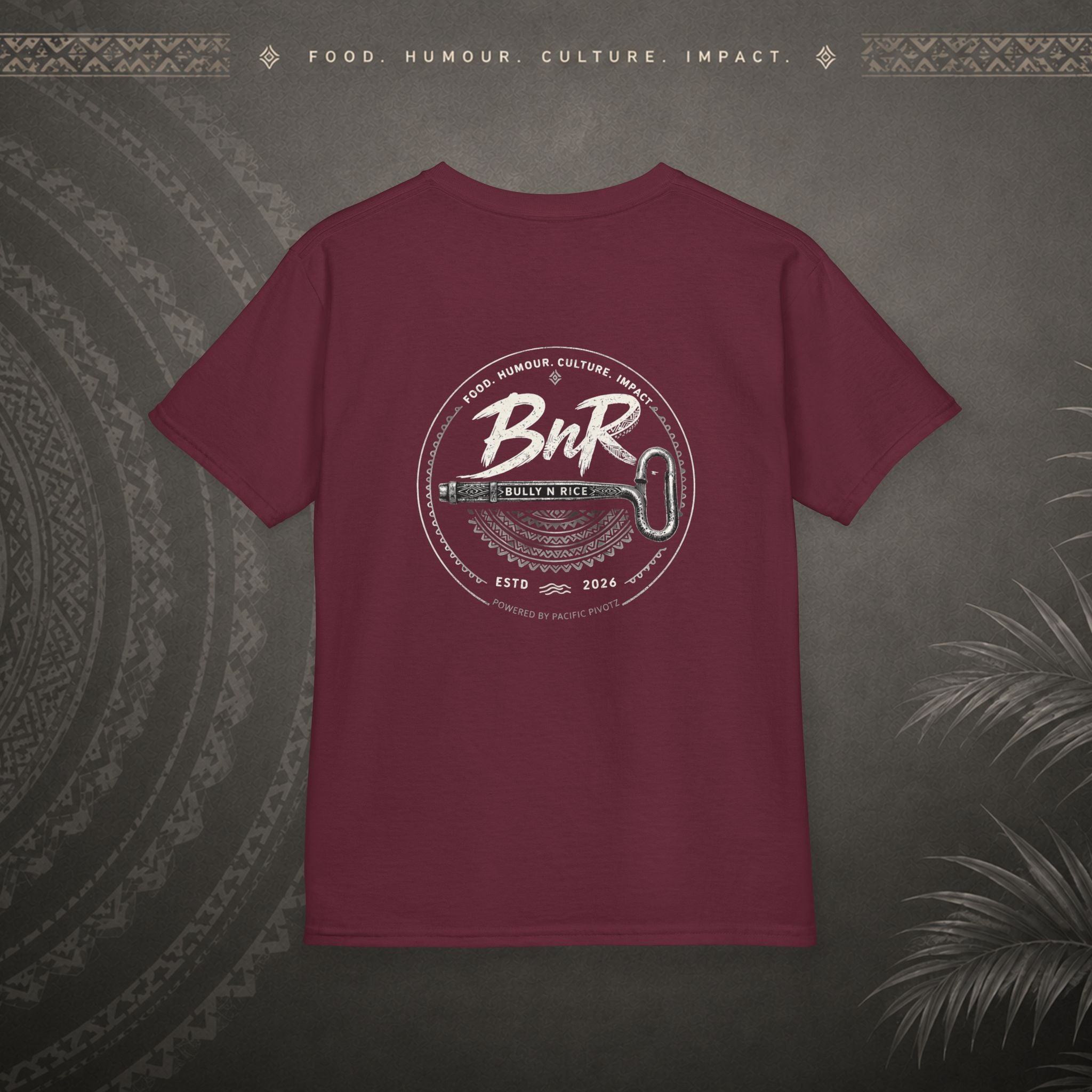 Bully n Rice - Strongpela Kids Pacific Island T-shirt