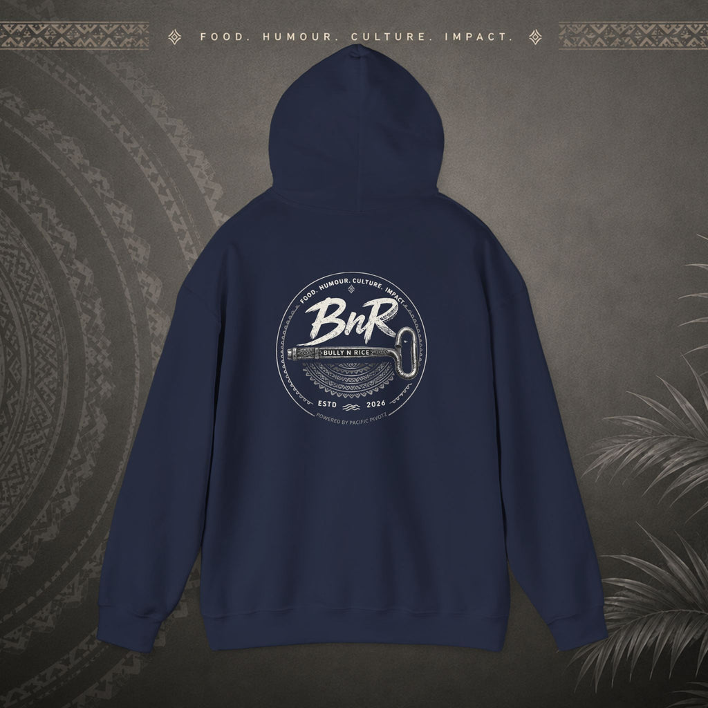 Bully n Rice - Strongpela Statement Pacific Hoodie (Adult sizes 3XL - 5 XL)