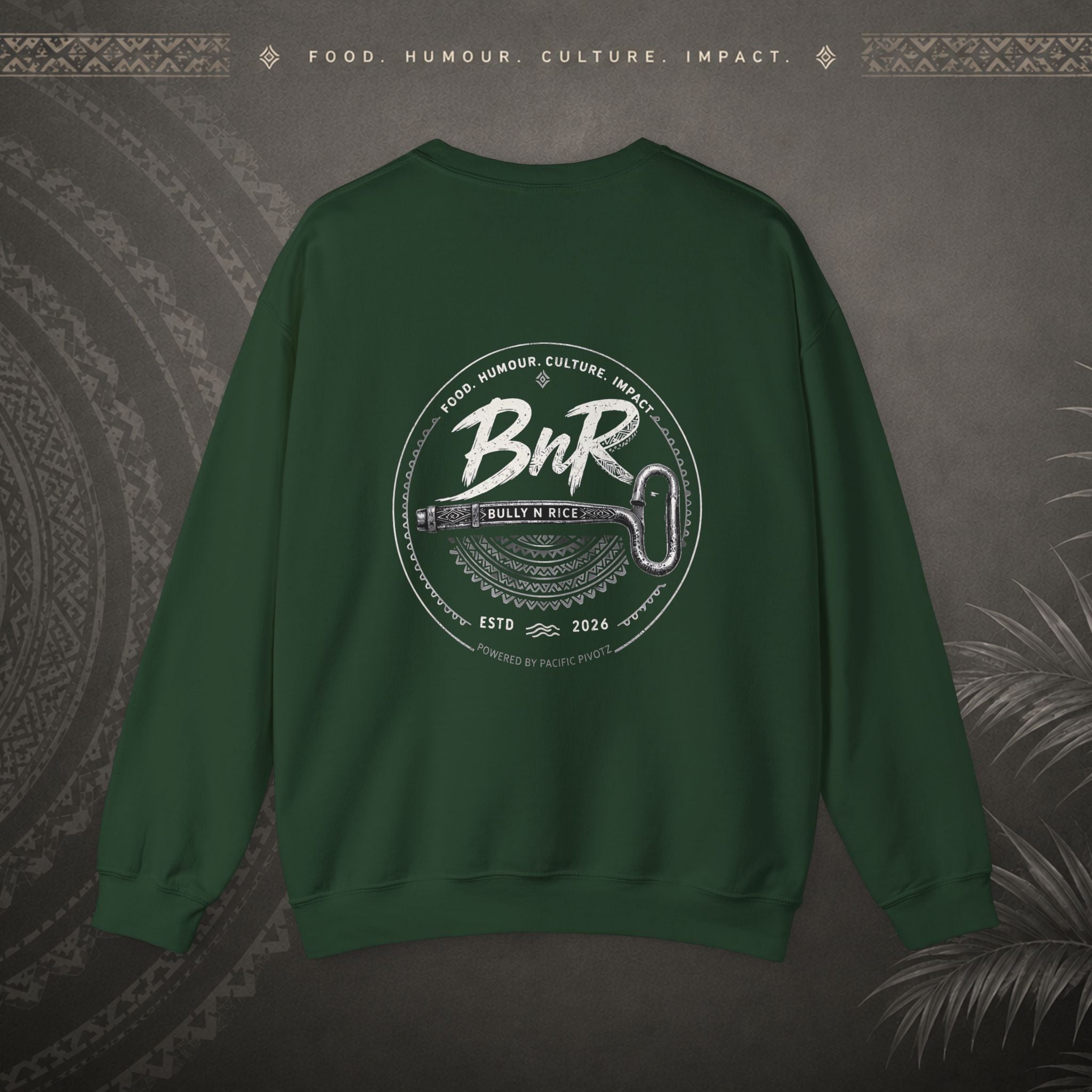 Bully n Rice - Strongpela Statement Pacific Jumper (crewneck sweatshirt)