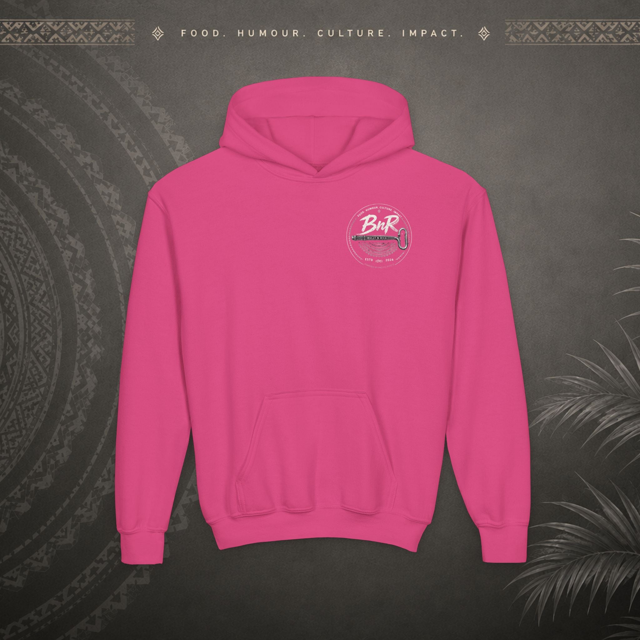 Bully n Rice Liklik Kids Pacific Island Hoodie